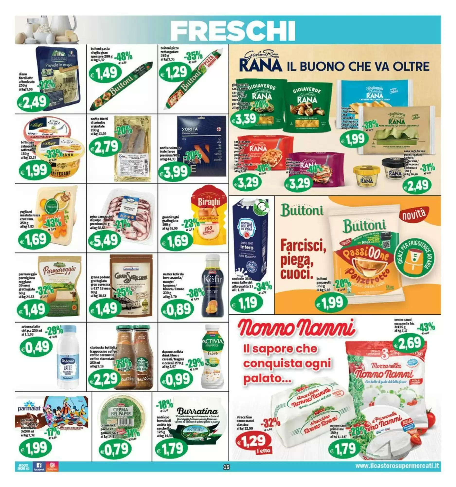 Volantino promozionale Il Castoro Supermercati  valide dal 14/10/2026 - Pagina 15.