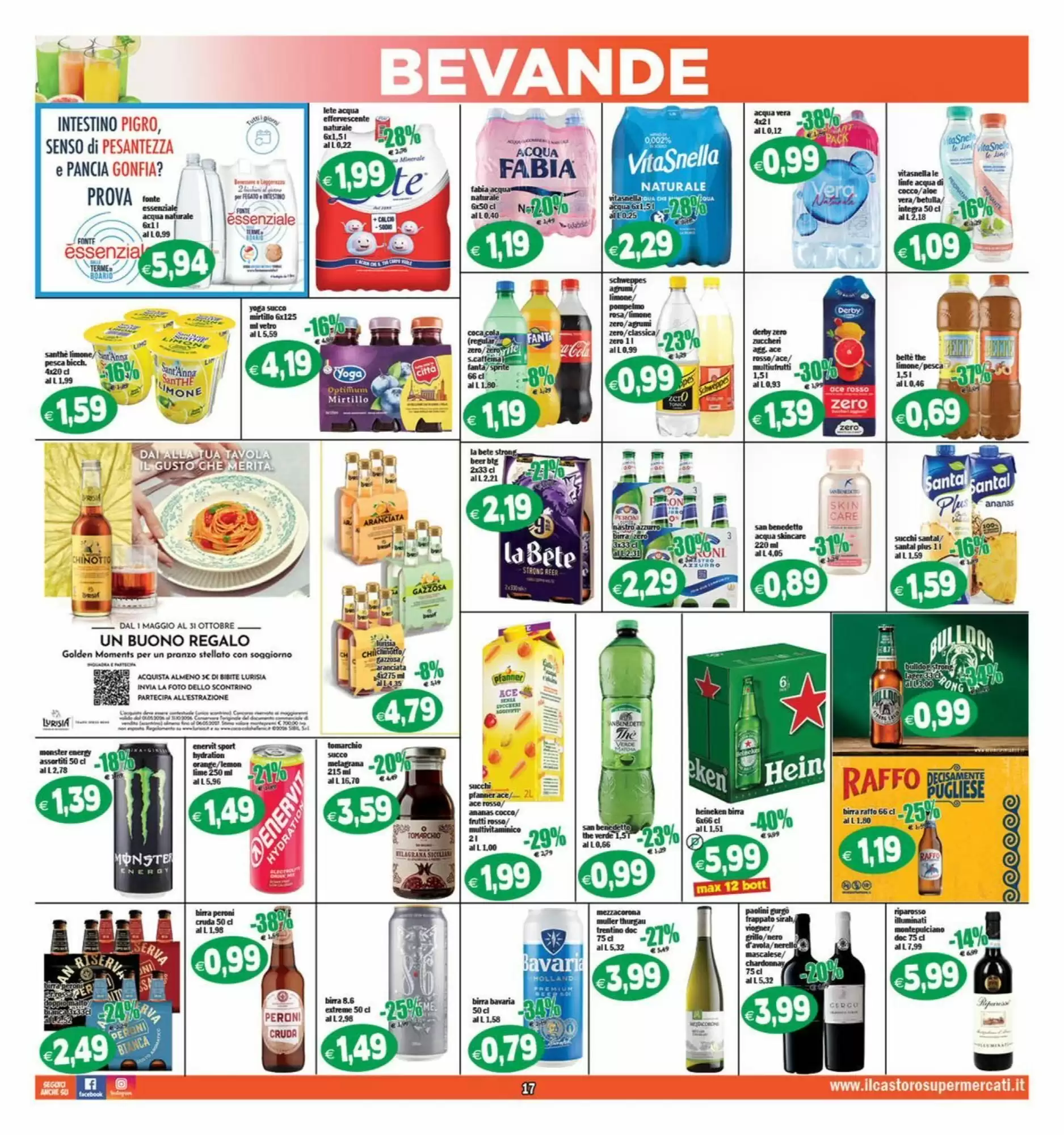 Volantino promozionale Il Castoro Supermercati  valide dal 14/10/2026 - Pagina 17.