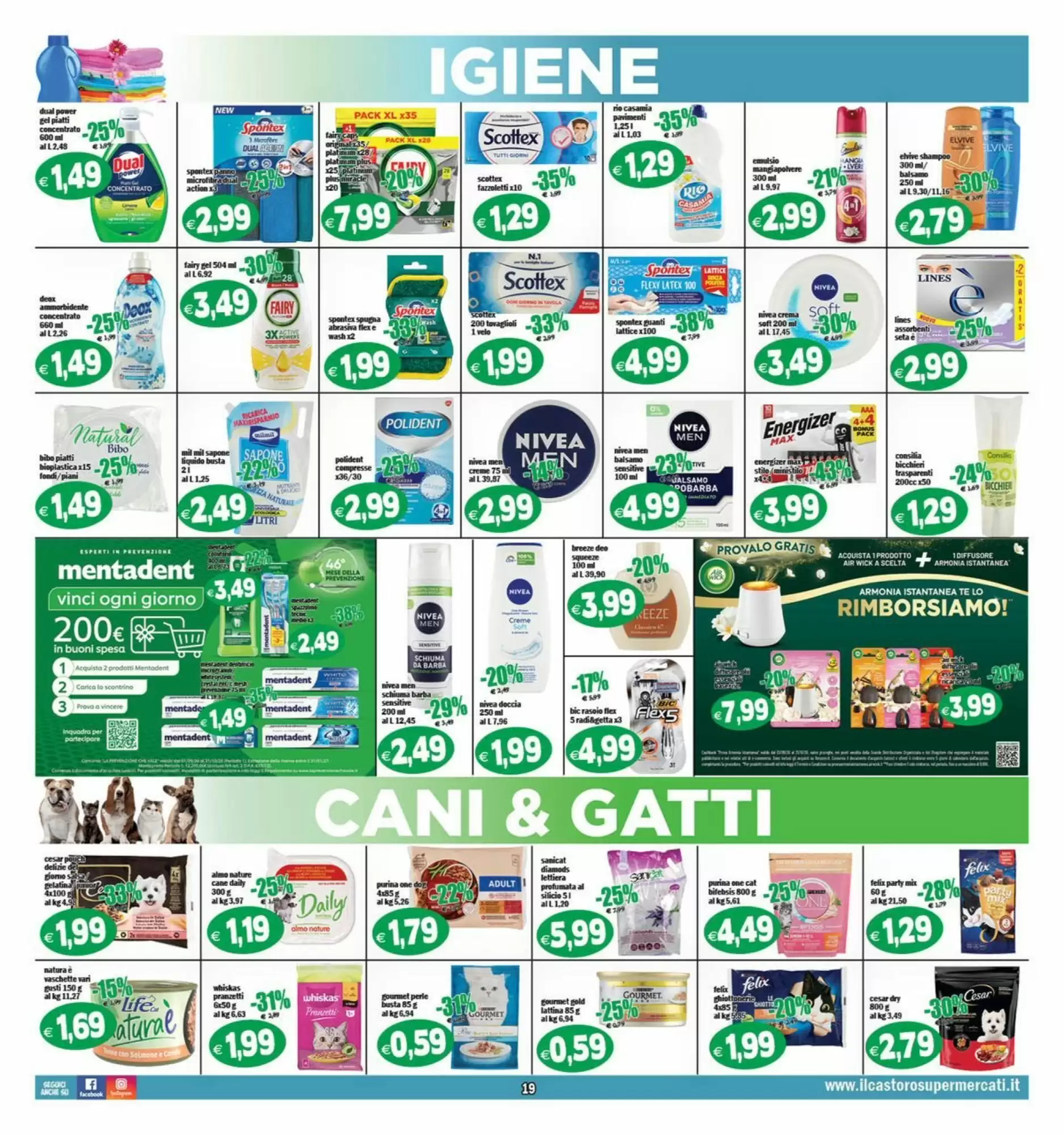 Volantino promozionale Il Castoro Supermercati  valide dal 14/10/2026 - Pagina 19.