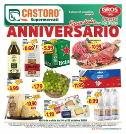 Volantino promozionale Il Castoro Supermercati  valide dal 14/10/2026