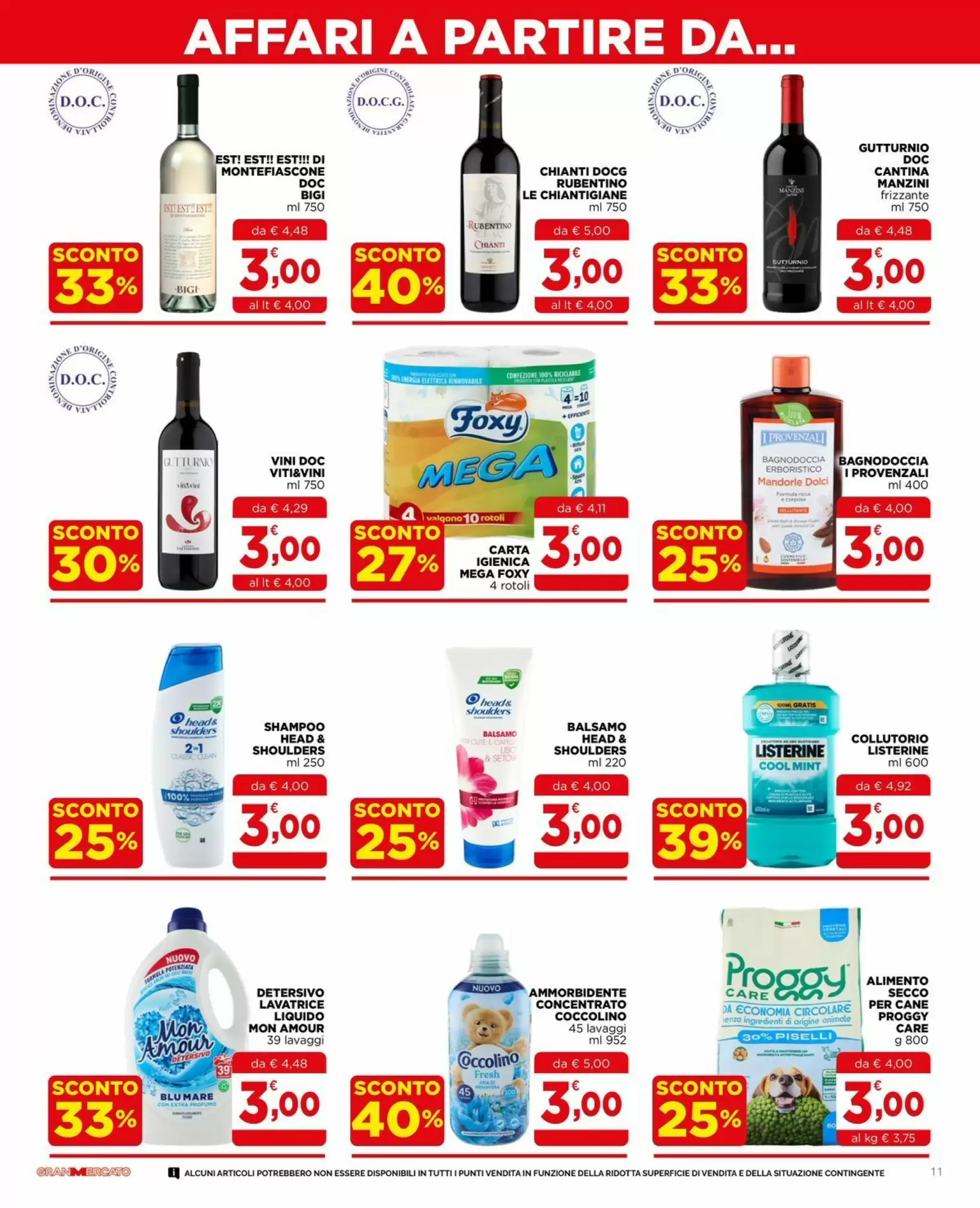 Volantino promozionale Gran mercato  valide dal 14/10/2026 - Pagina 11.