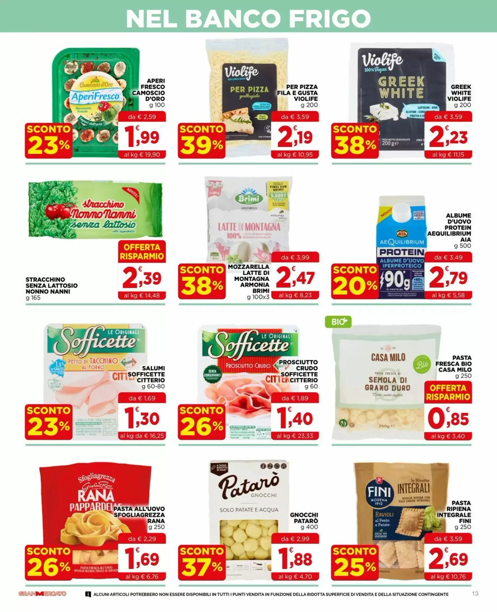 Volantino promozionale Gran mercato  valide dal 14/10/2026 - Pagina 13.