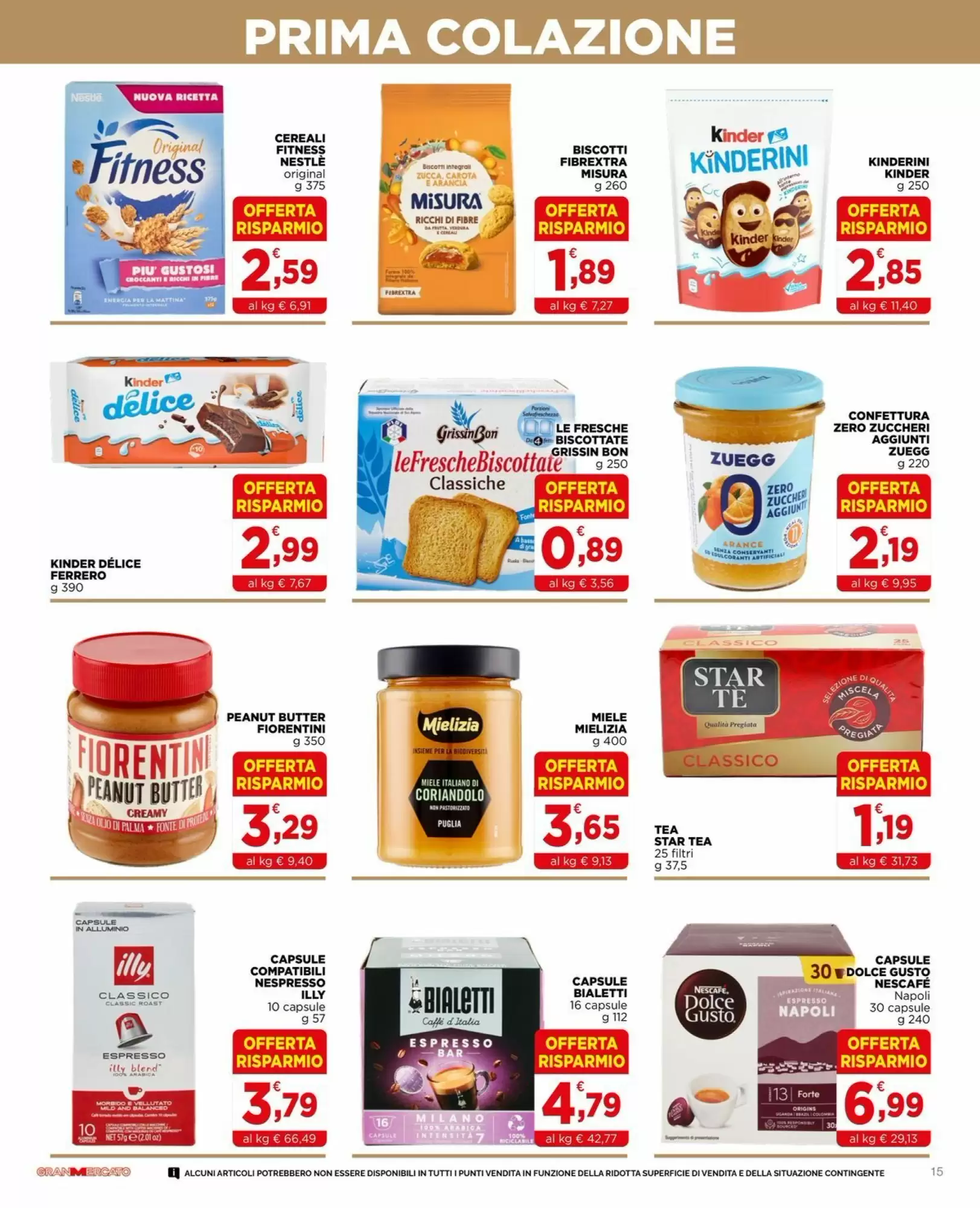 Volantino promozionale Gran mercato  valide dal 14/10/2026 - Pagina 15.