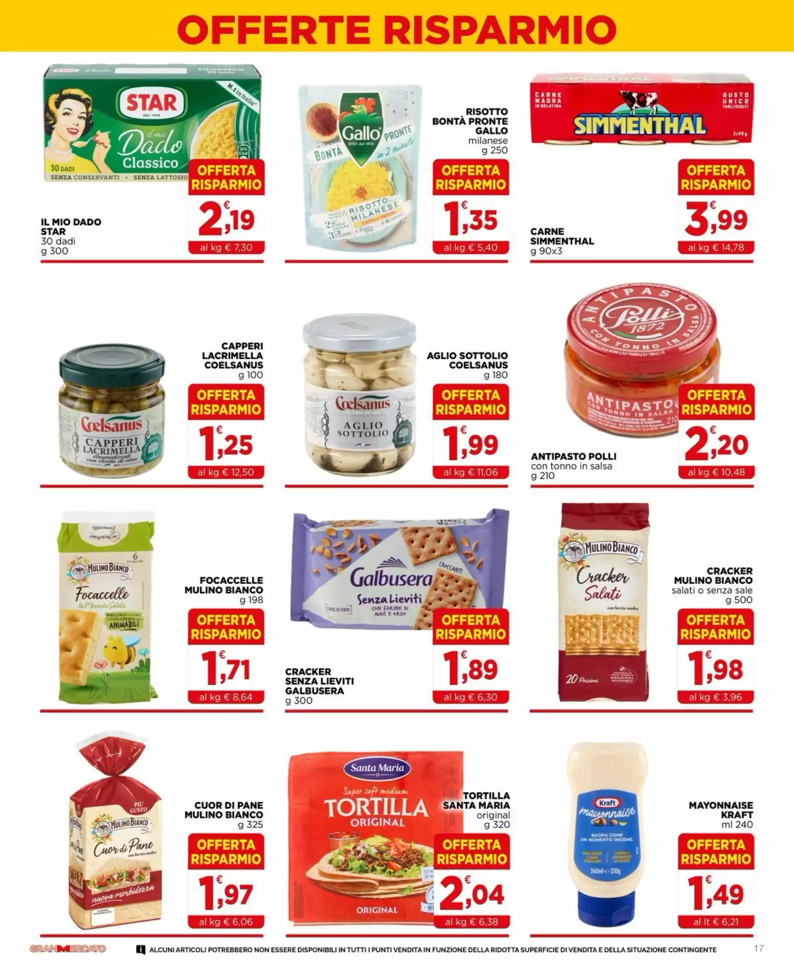 Volantino promozionale Gran mercato  valide dal 14/10/2026 - Pagina 17.