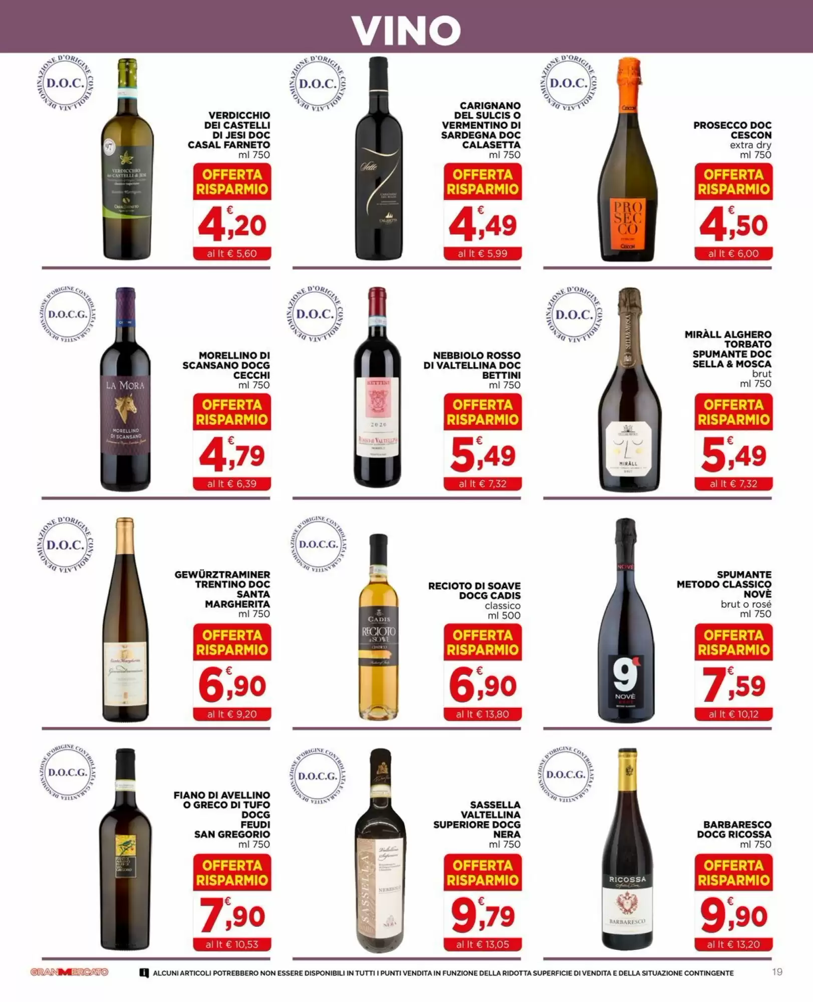 Volantino promozionale Gran mercato  valide dal 14/10/2026 - Pagina 19.