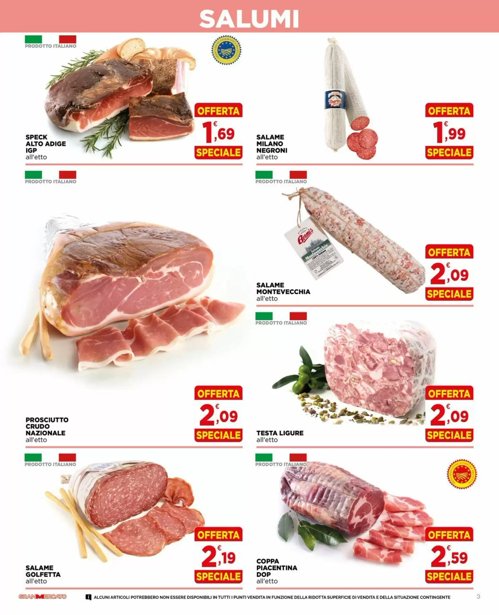 Volantino promozionale Gran mercato  valide dal 14/10/2026 - Pagina 3.