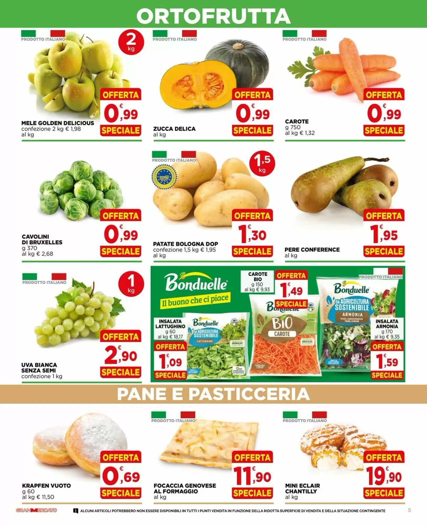 Volantino promozionale Gran mercato  valide dal 14/10/2026 - Pagina 5.
