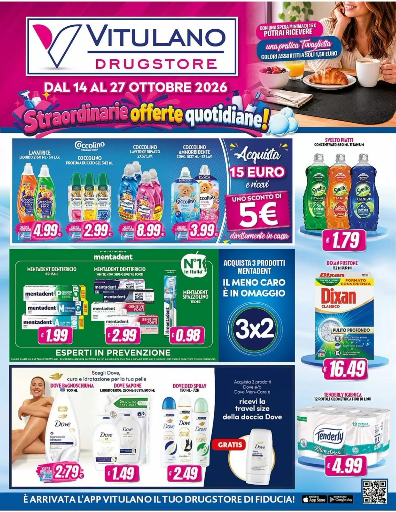 Volantino promozionale Vitulano Drugstore  valide dal 14/10/2026 - Pagina 1.