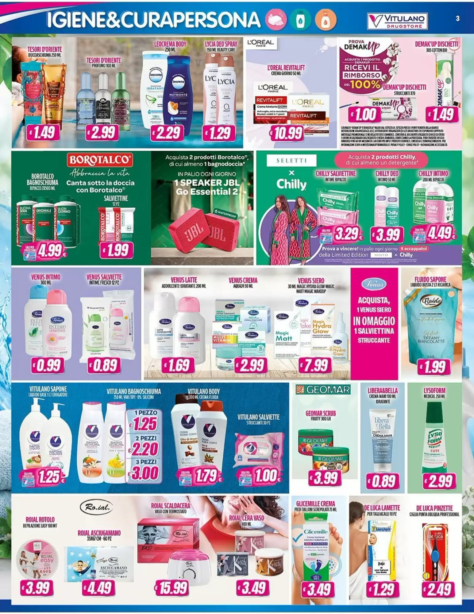 Volantino promozionale Vitulano Drugstore  valide dal 14/10/2026 - Pagina 3.
