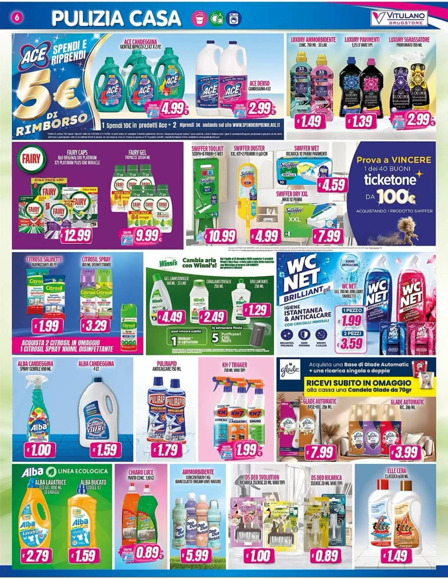 Volantino promozionale Vitulano Drugstore  valide dal 14/10/2026 - Pagina 6.