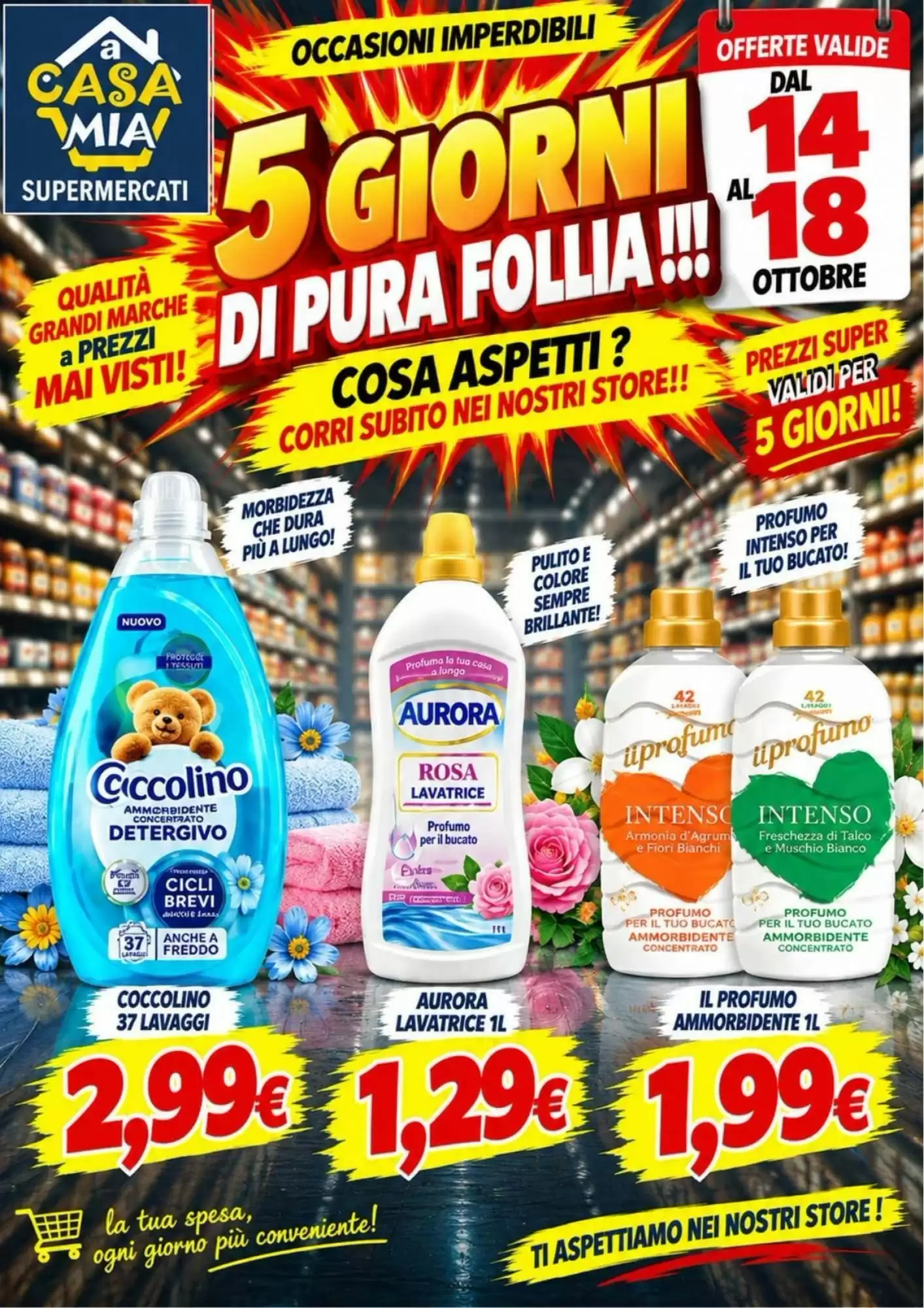 Volantino promozionale A Casa Mia  valide dal 14/10/2026 - Pagina 12.