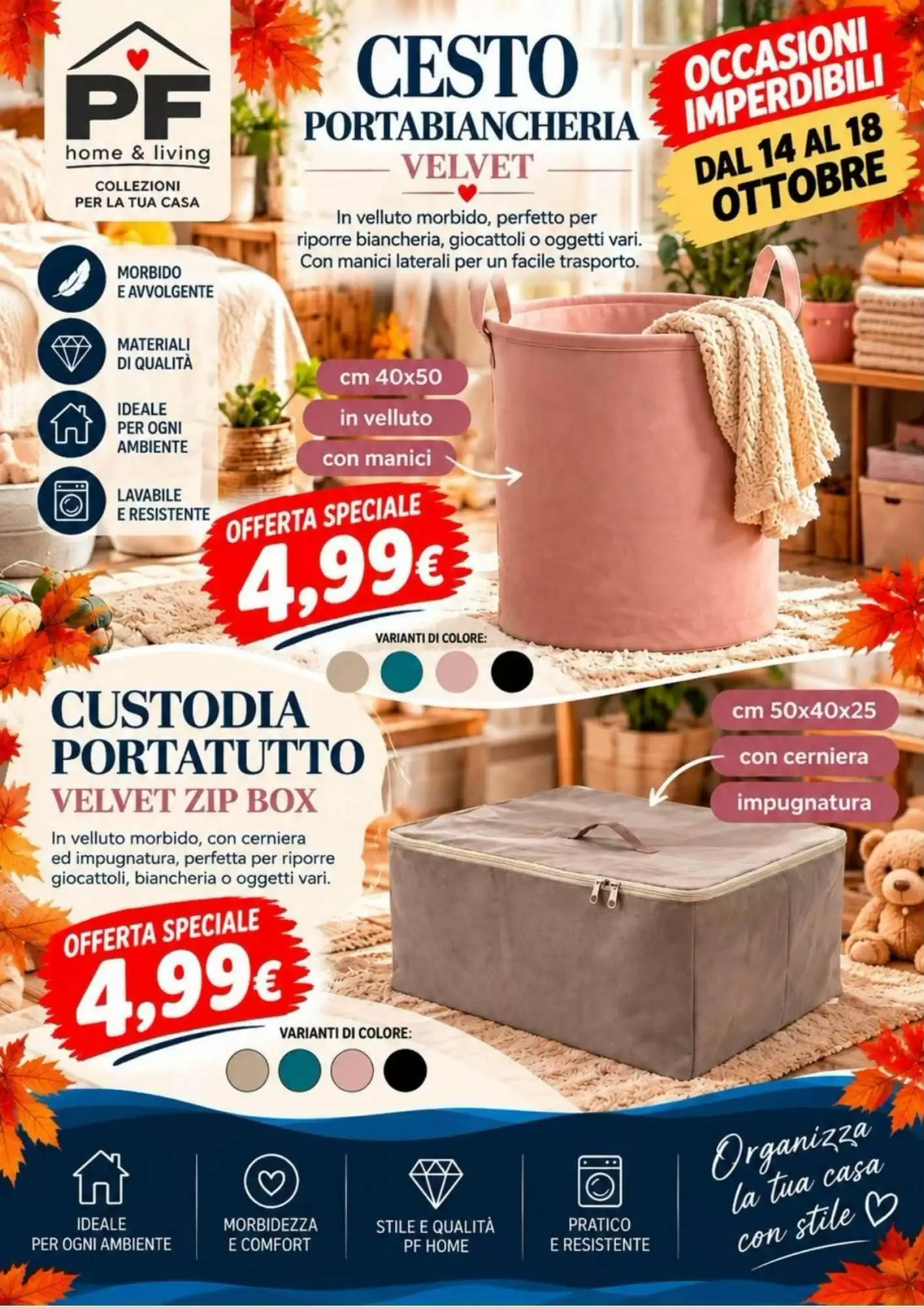 Volantino promozionale A Casa Mia  valide dal 14/10/2026 - Pagina 17.