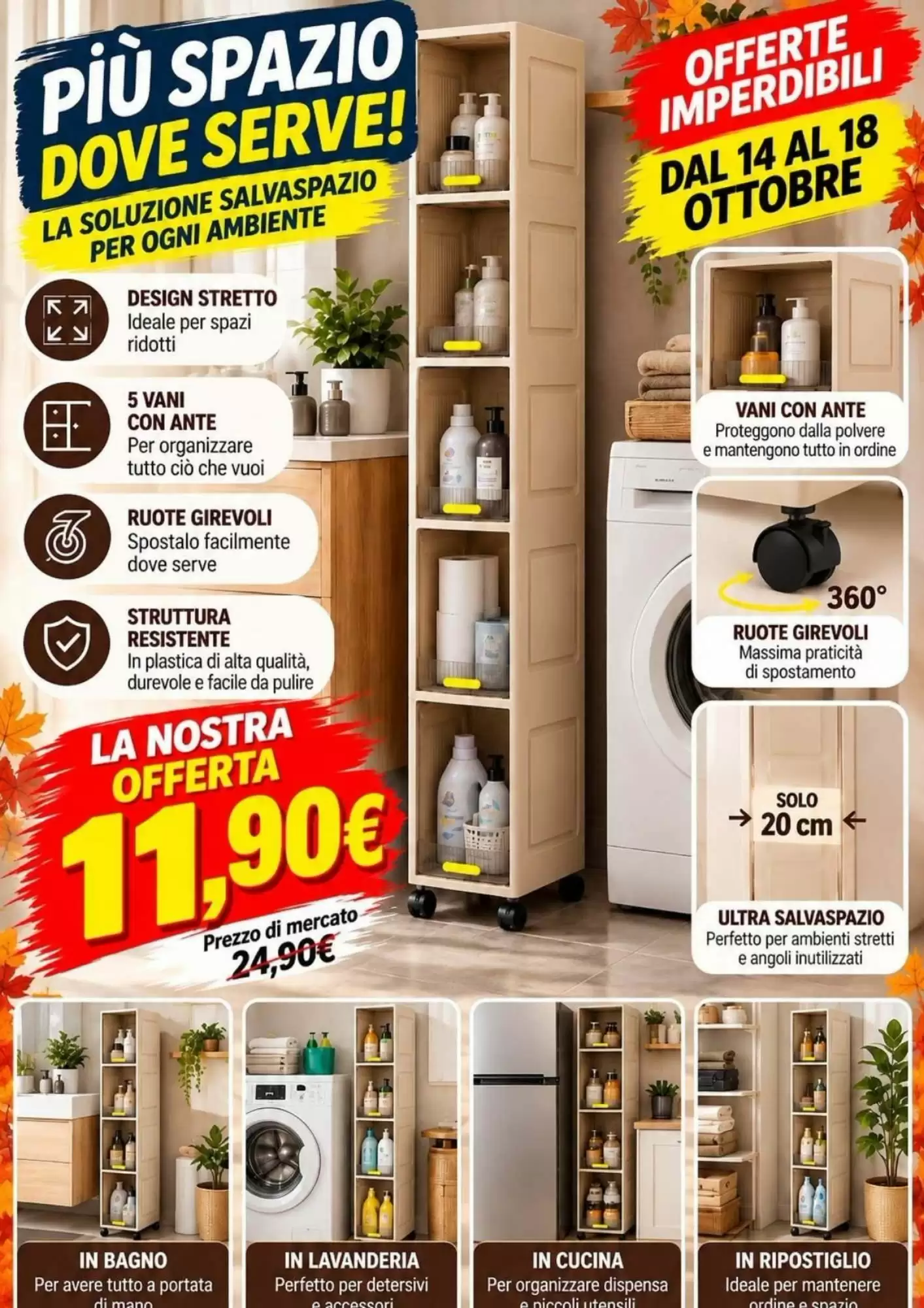 Volantino promozionale A Casa Mia  valide dal 14/10/2026 - Pagina 18.