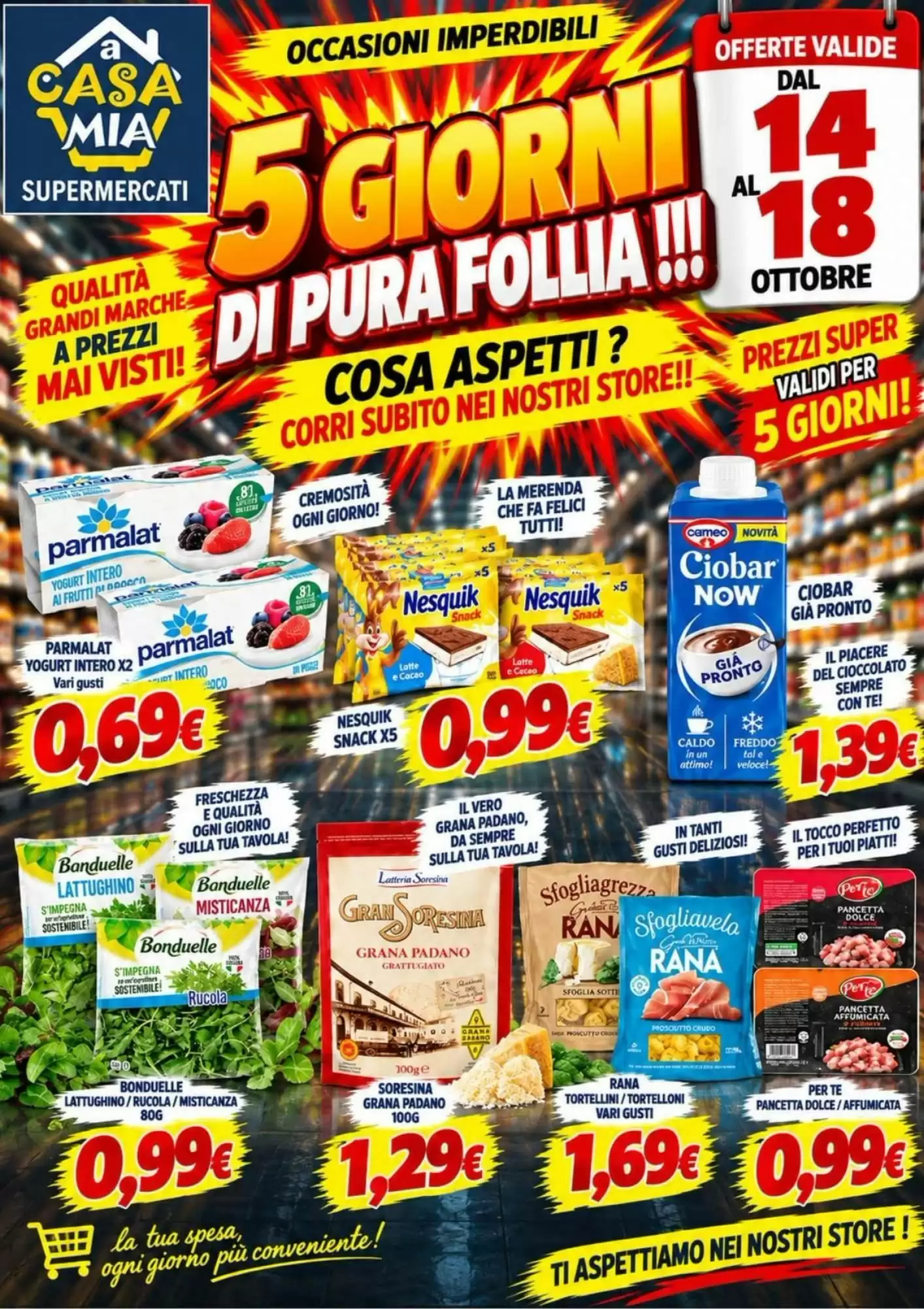 Volantino promozionale A Casa Mia  valide dal 14/10/2026 - Pagina 5.