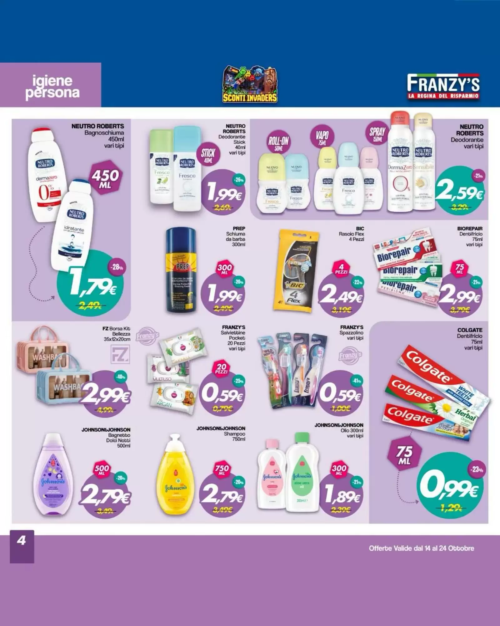 Volantino promozionale Franzy's  valide dal 14/10/2026 - Pagina 4.