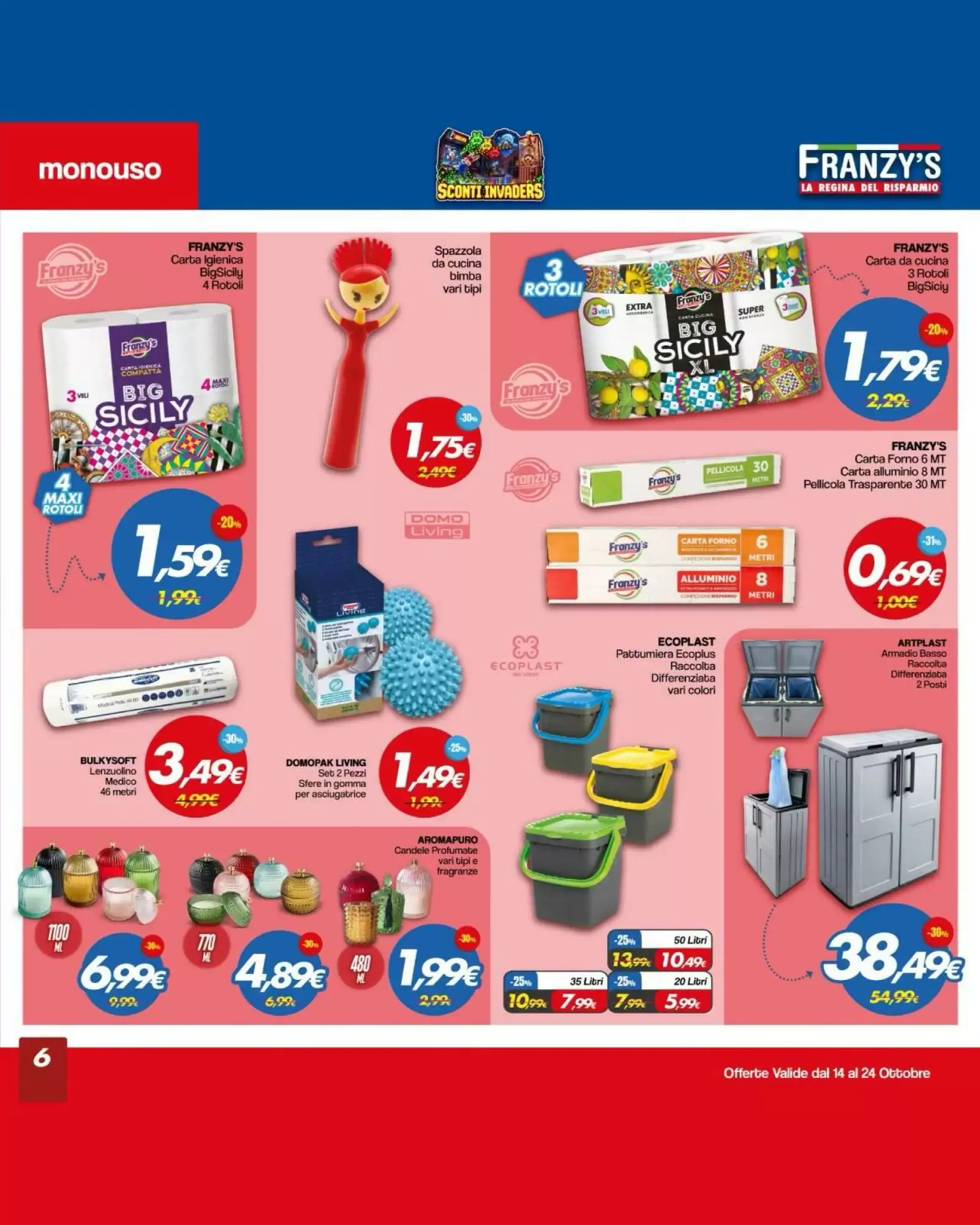 Volantino promozionale Franzy's  valide dal 14/10/2026 - Pagina 6.