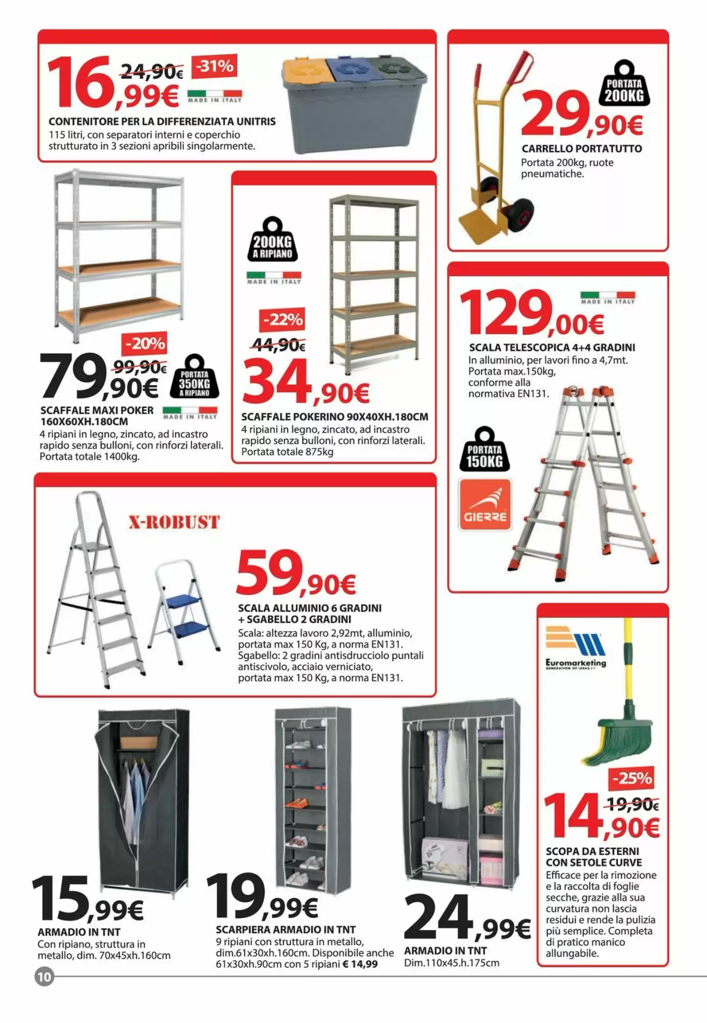 Volantino promozionale Kreo Brico e Casa  valide dal 14/10/2026 - Pagina 10.