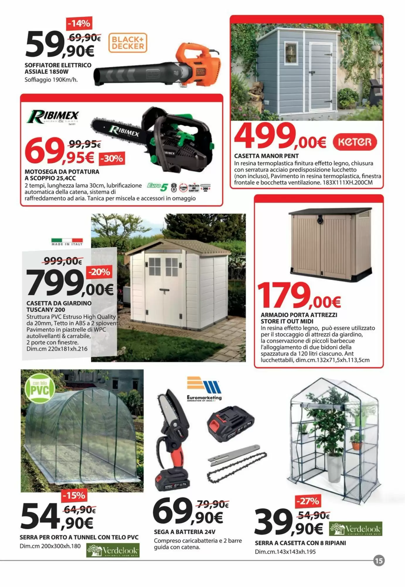 Volantino promozionale Kreo Brico e Casa  valide dal 14/10/2026 - Pagina 15.