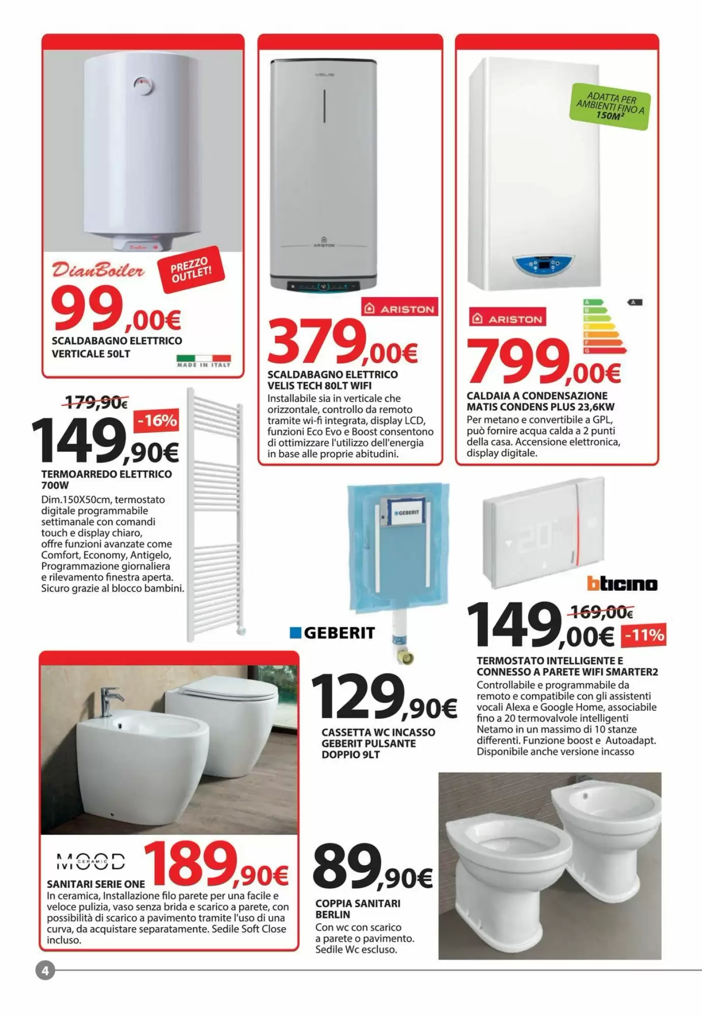 Volantino promozionale Kreo Brico e Casa  valide dal 14/10/2026 - Pagina 4.
