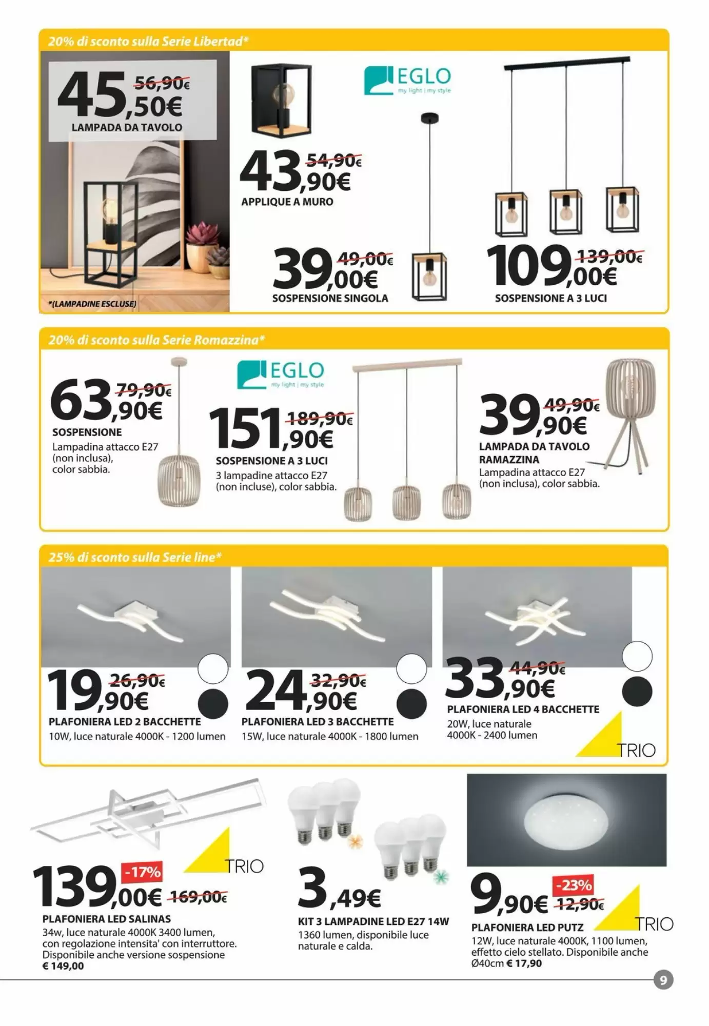Volantino promozionale Kreo Brico e Casa  valide dal 14/10/2026 - Pagina 9.