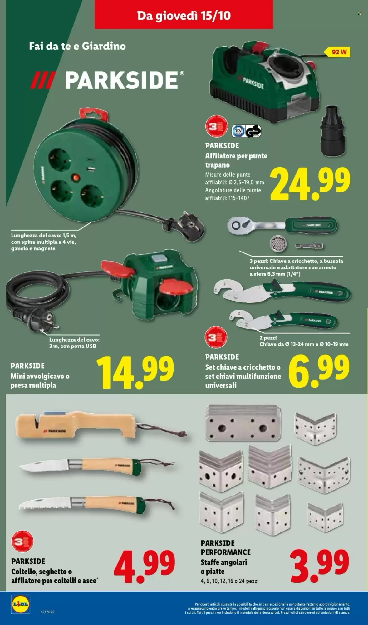 Volantino promozionale Lidl  valide dal 15/10/2026 - Pagina 34.