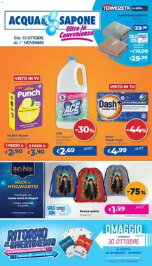 Volantino promozionale Acqua & Sapone  valide dal 15/10/2026