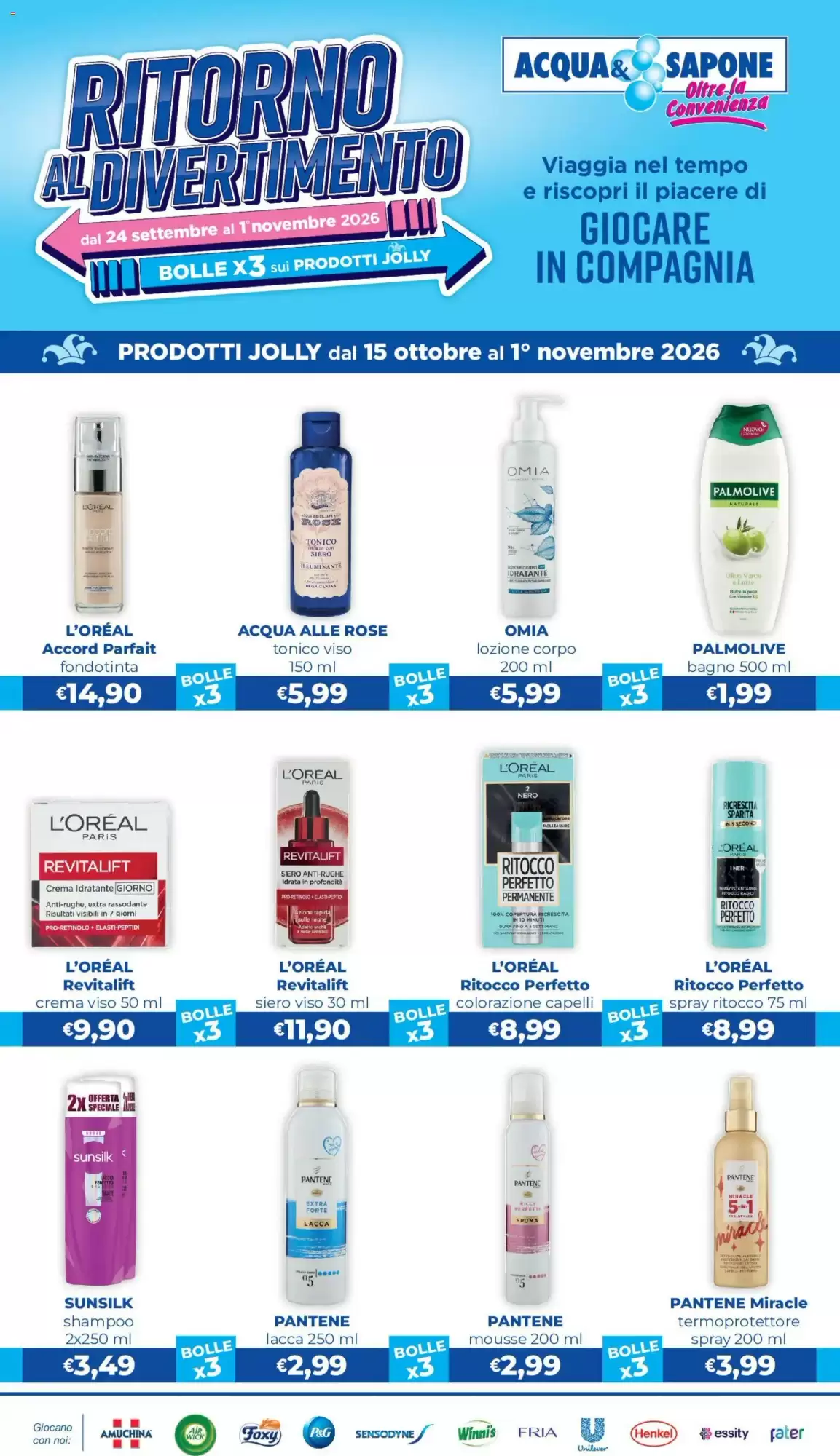 Volantino promozionale Acqua & Sapone  valide dal 15/10/2026 - Pagina 2.