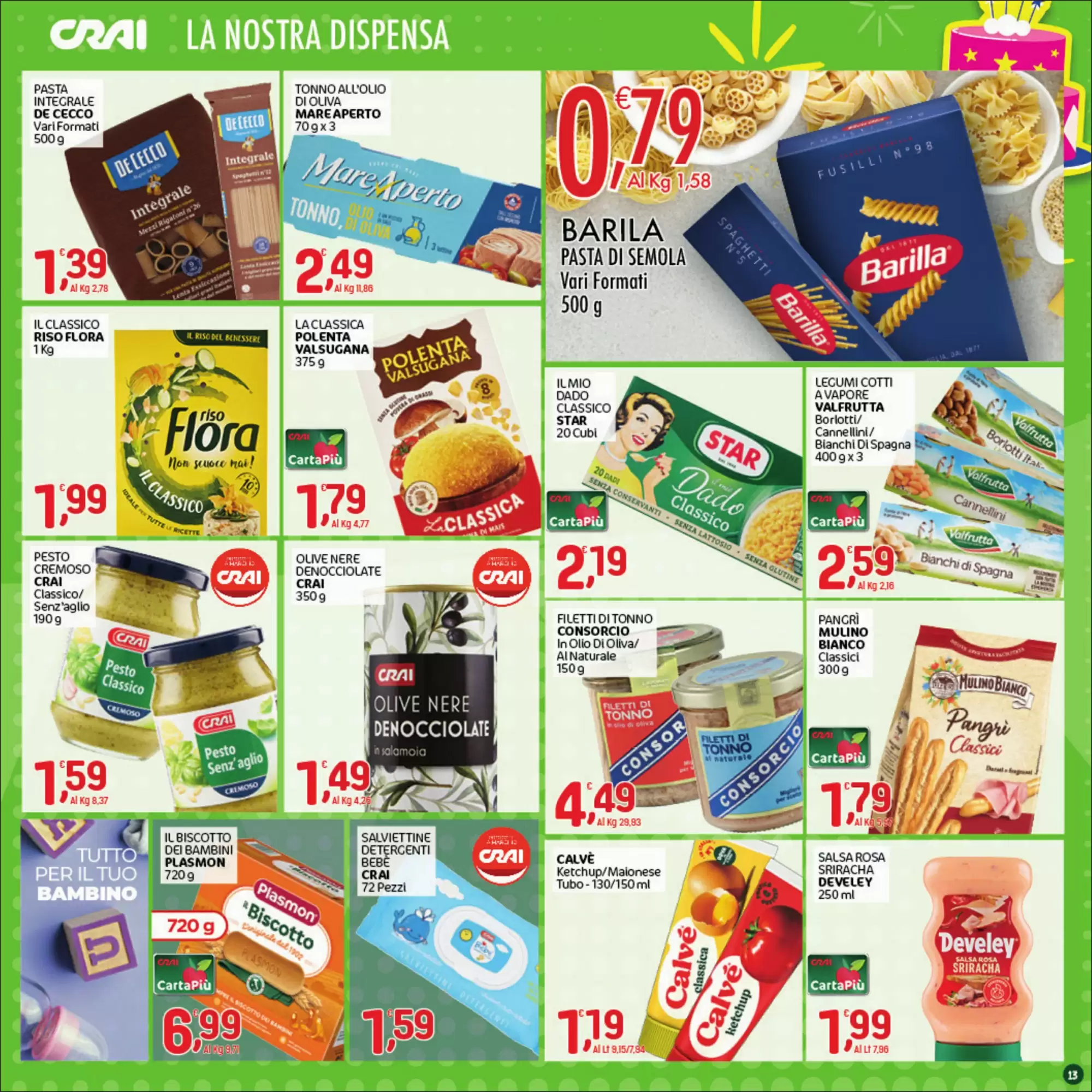 Volantino promozionale Crai  valide dal 15/10/2026 - Pagina 13.