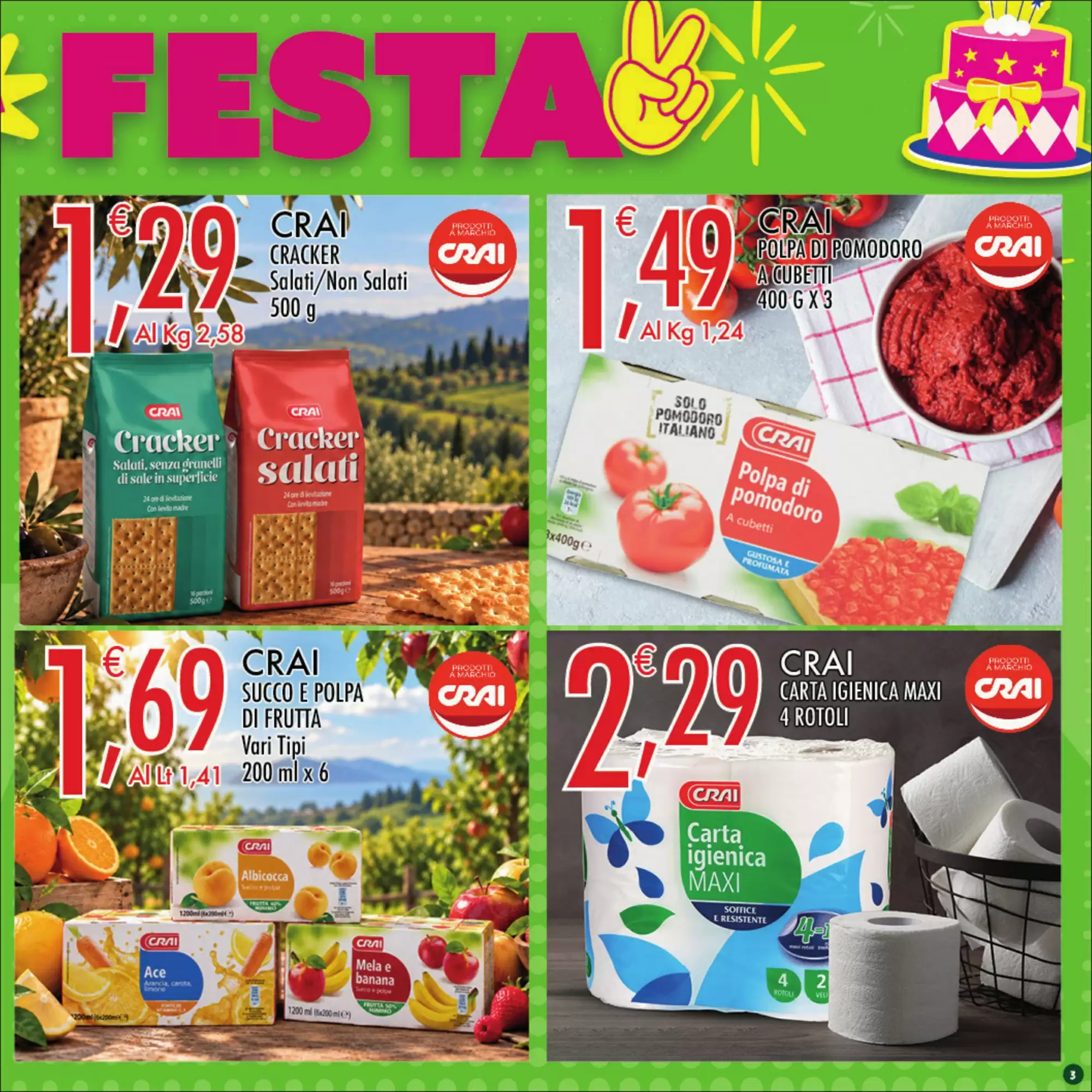 Volantino promozionale Crai  valide dal 15/10/2026 - Pagina 3.