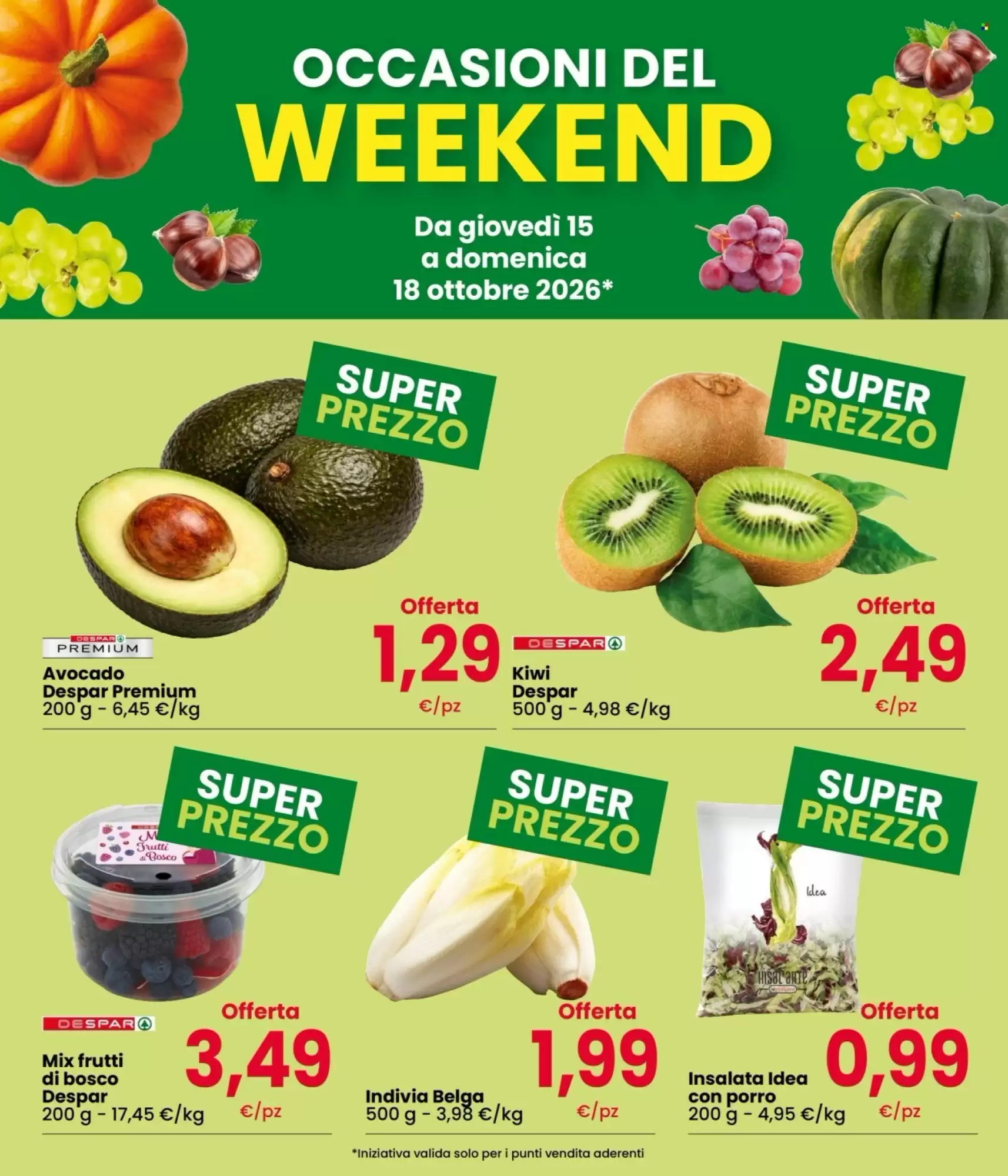 Volantino promozionale Despar  valide dal 15/10/2026 - Pagina 2.