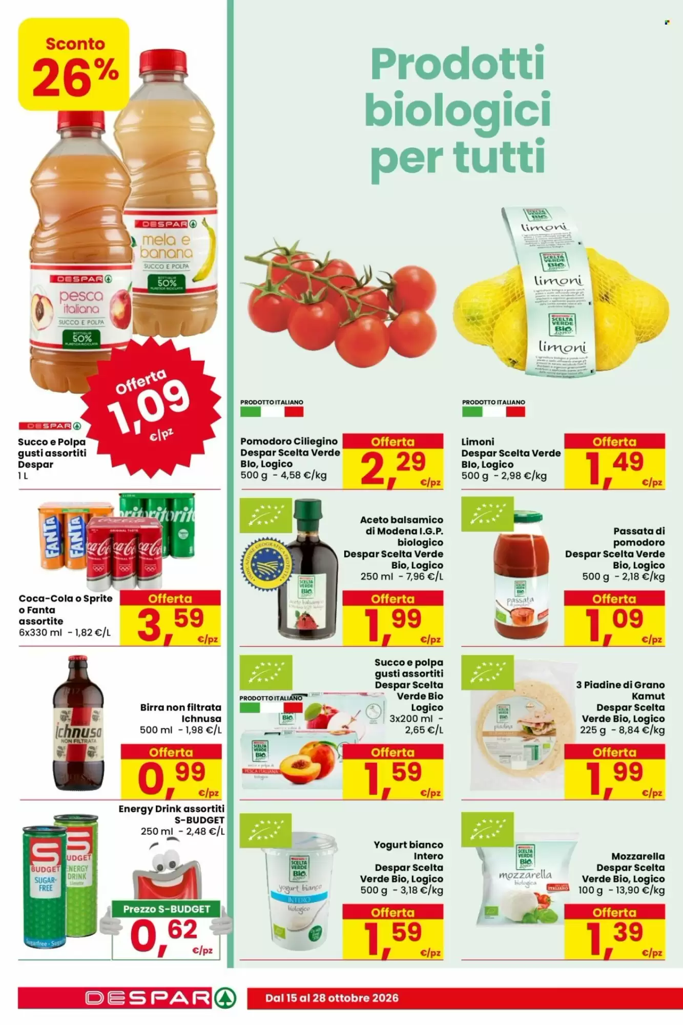 Volantino promozionale Despar  valide dal 15/10/2026 - Pagina 10.