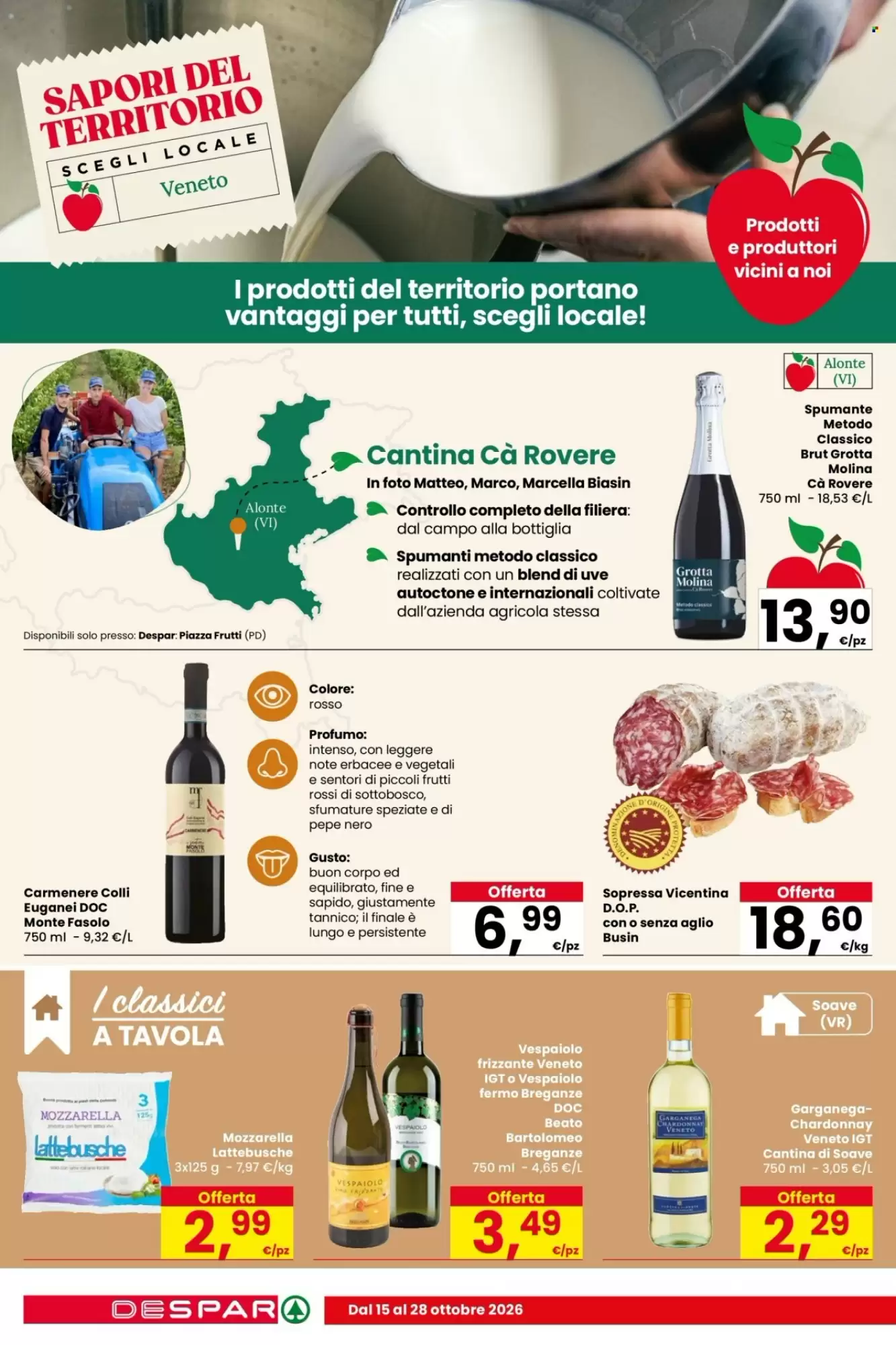 Volantino promozionale Despar  valide dal 15/10/2026 - Pagina 12.