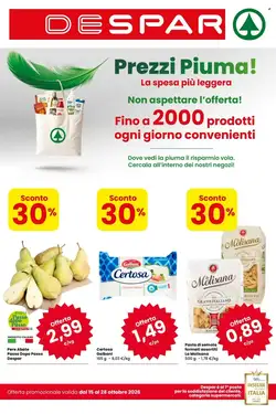 Volantino promozionale Despar  valide dal 15/10/2026