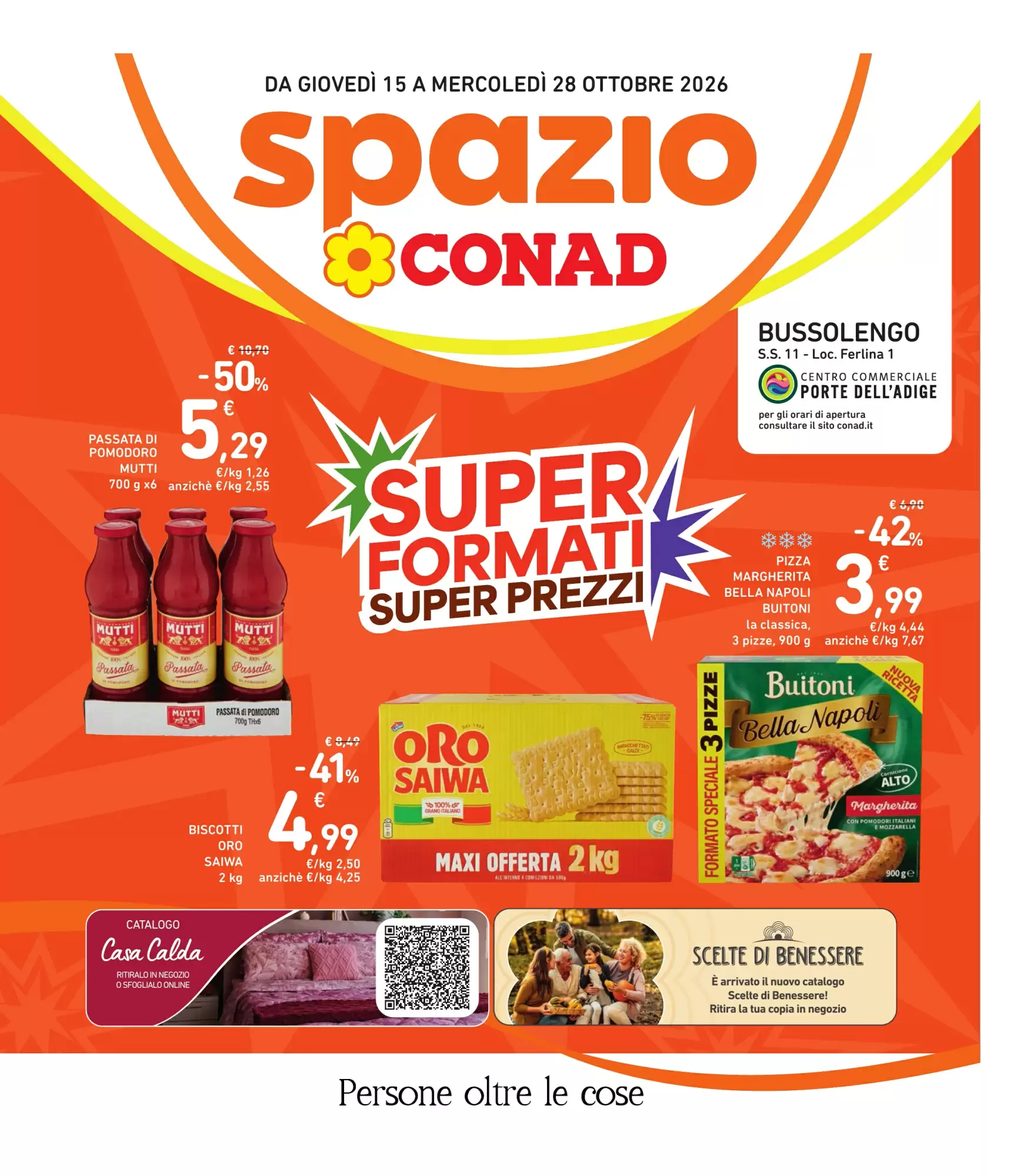 Volantino promozionale Spazio Conad  valide dal 15/10/2026 - Pagina 1.