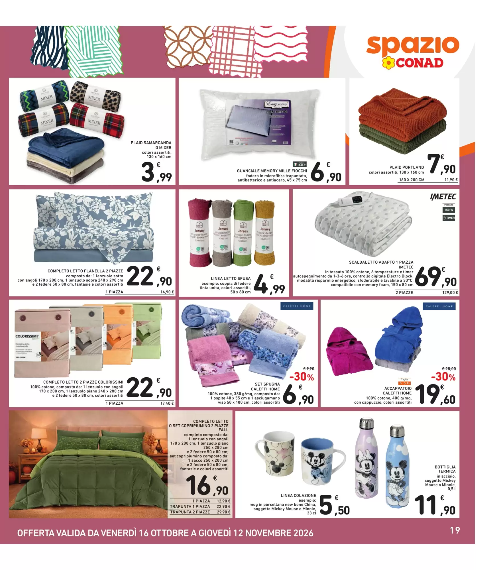 Volantino promozionale Spazio Conad  valide dal 15/10/2026 - Pagina 19.