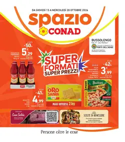 Volantino promozionale Spazio Conad  valide dal 15/10/2026