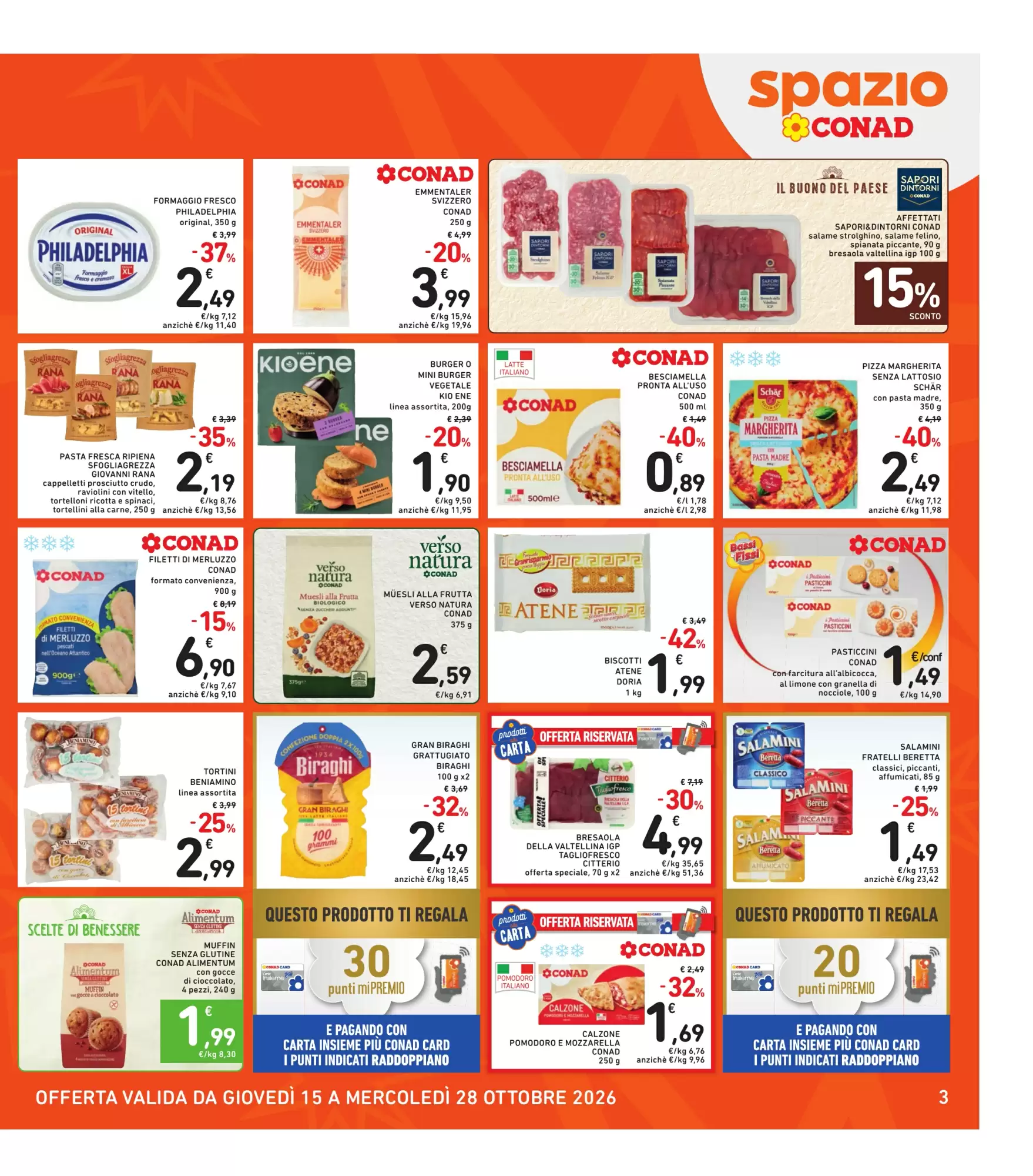 Volantino promozionale Spazio Conad  valide dal 15/10/2026 - Pagina 3.