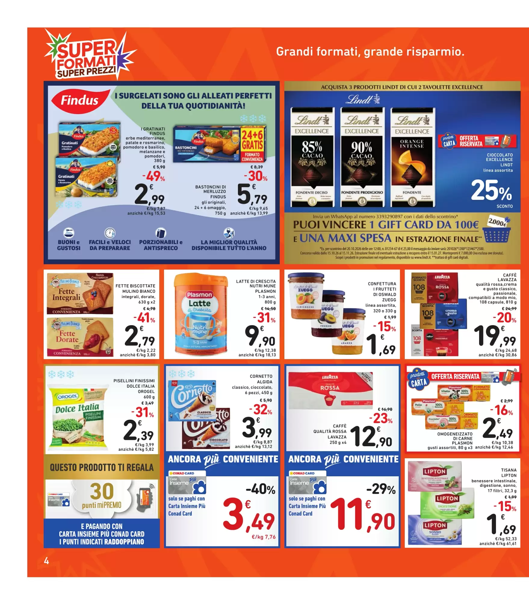 Volantino promozionale Spazio Conad  valide dal 15/10/2026 - Pagina 4.