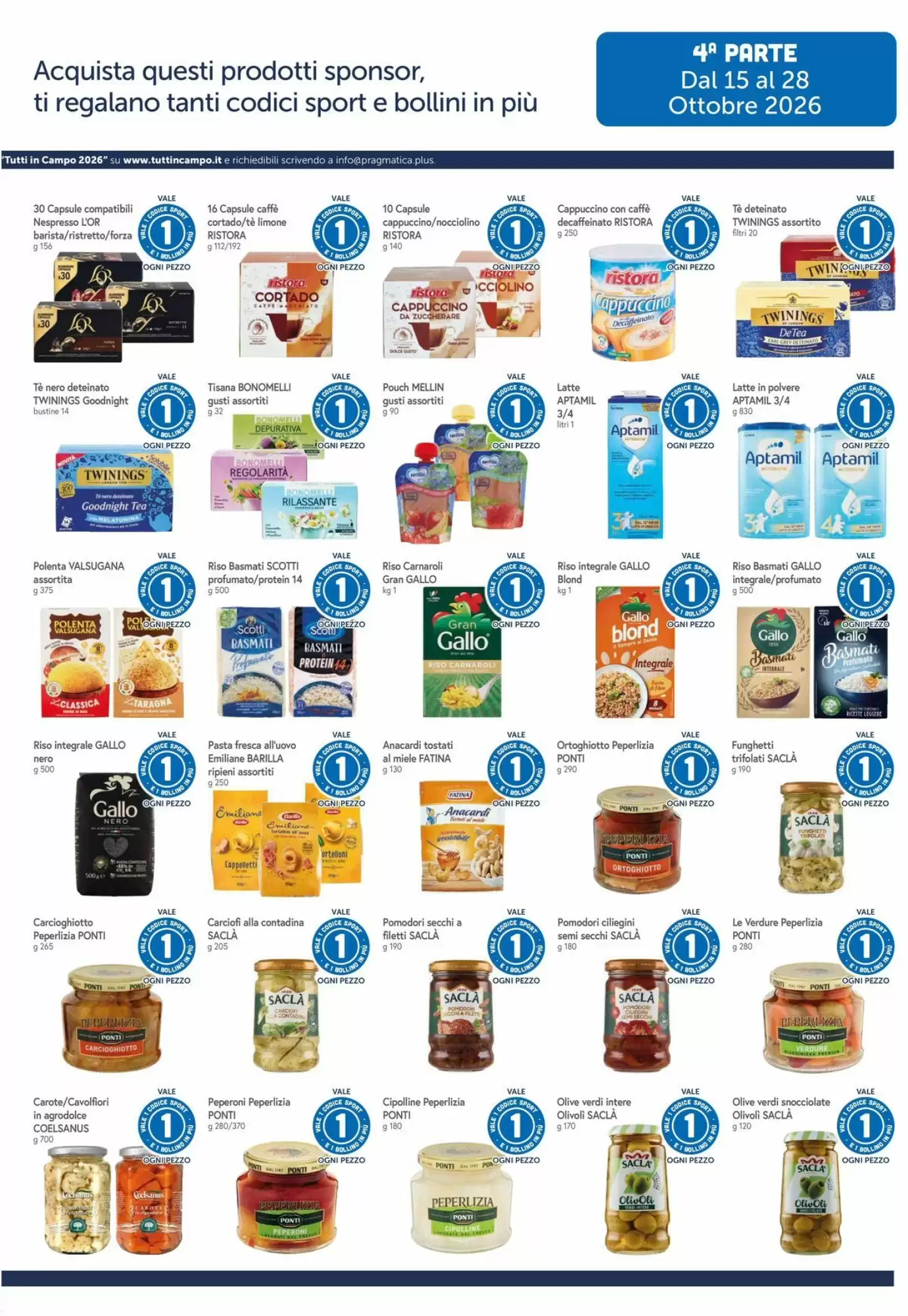 Volantino promozionale Famila Superstore  valide dal 15/10/2026 - Pagina 20.