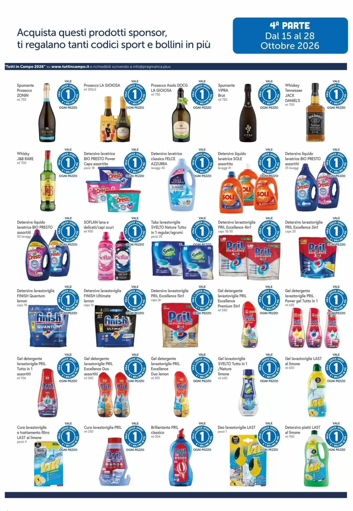 Volantino promozionale Famila Superstore  valide dal 15/10/2026 - Pagina 22.