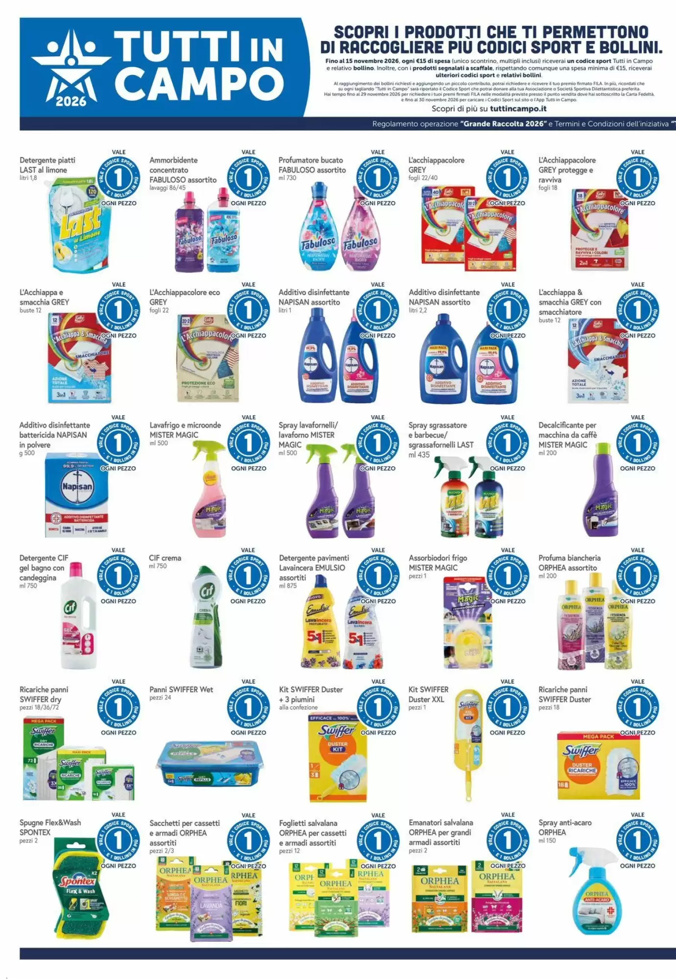 Volantino promozionale Famila Superstore  valide dal 15/10/2026 - Pagina 23.