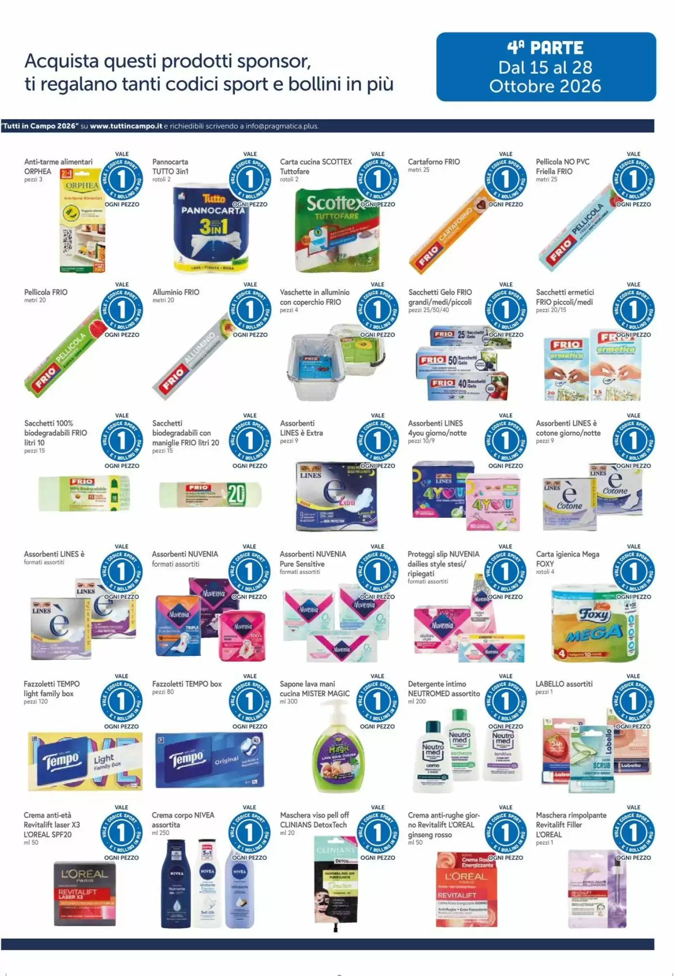 Volantino promozionale Famila Superstore  valide dal 15/10/2026 - Pagina 24.