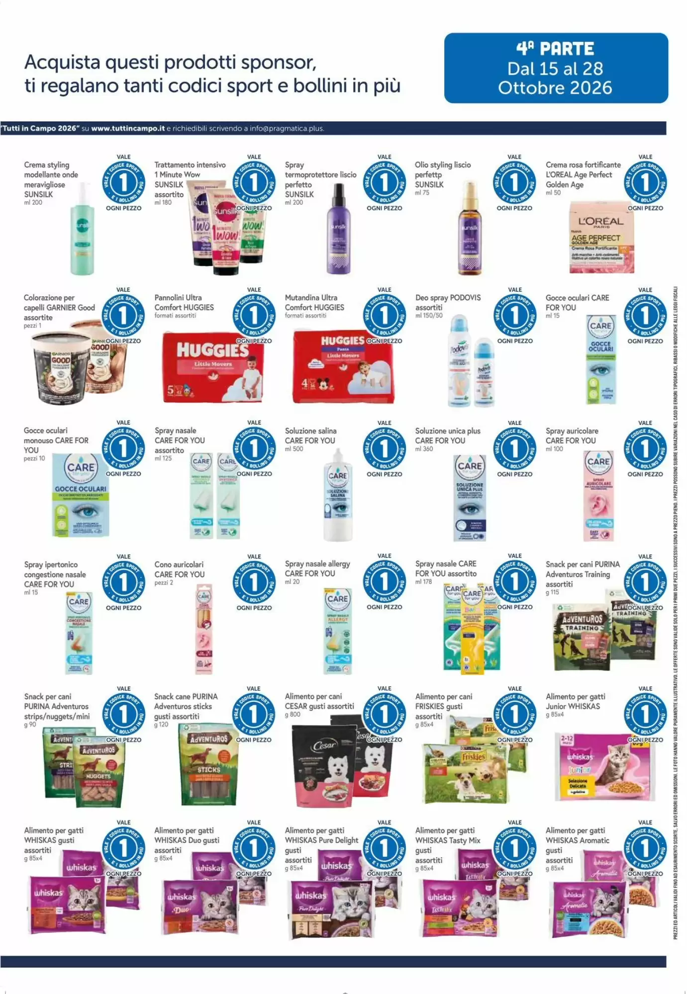 Volantino promozionale Famila Superstore  valide dal 15/10/2026 - Pagina 30.