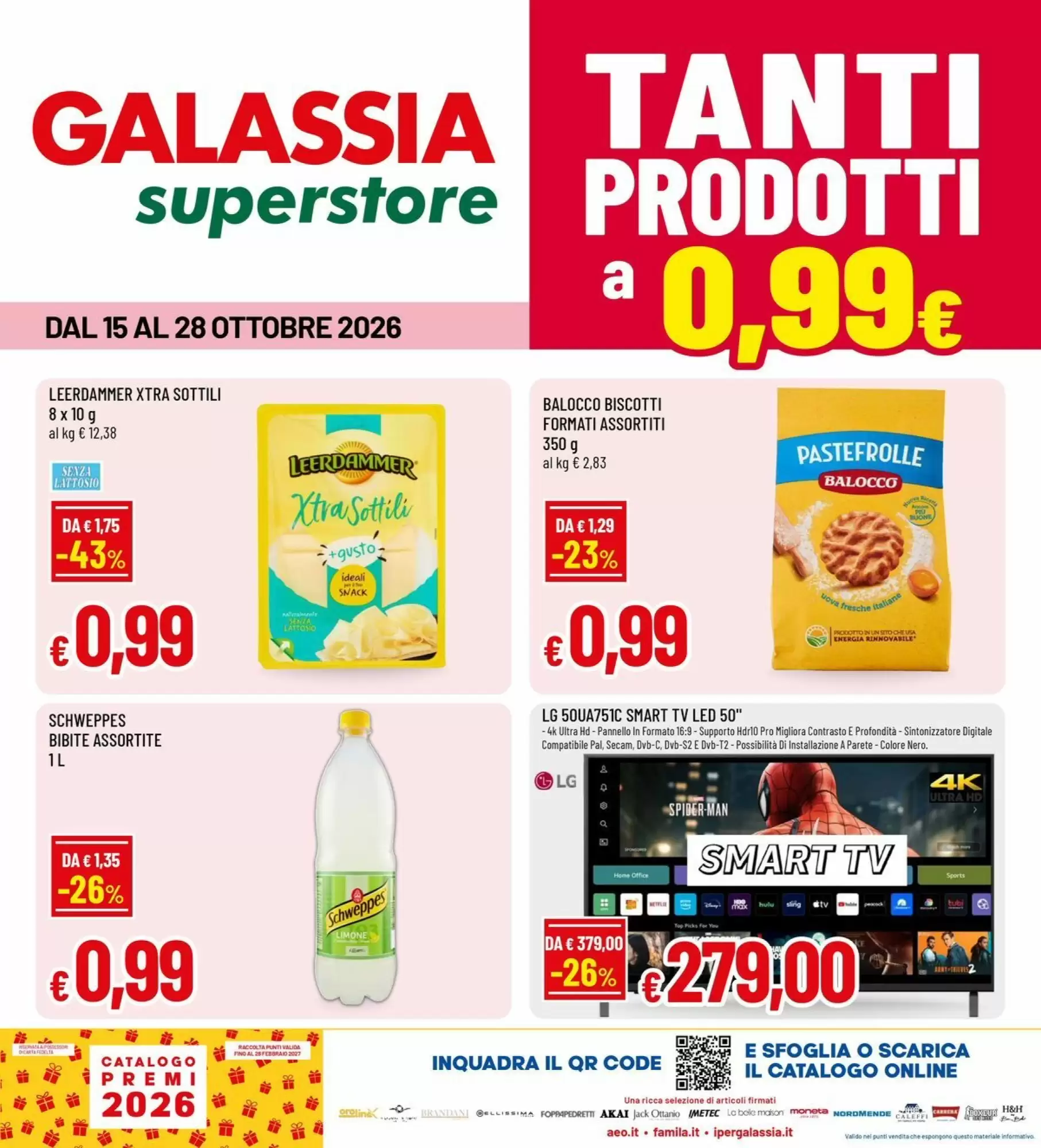 Volantino promozionale Galassia superstore valide dal 15/10/2026 - Pagina 1.