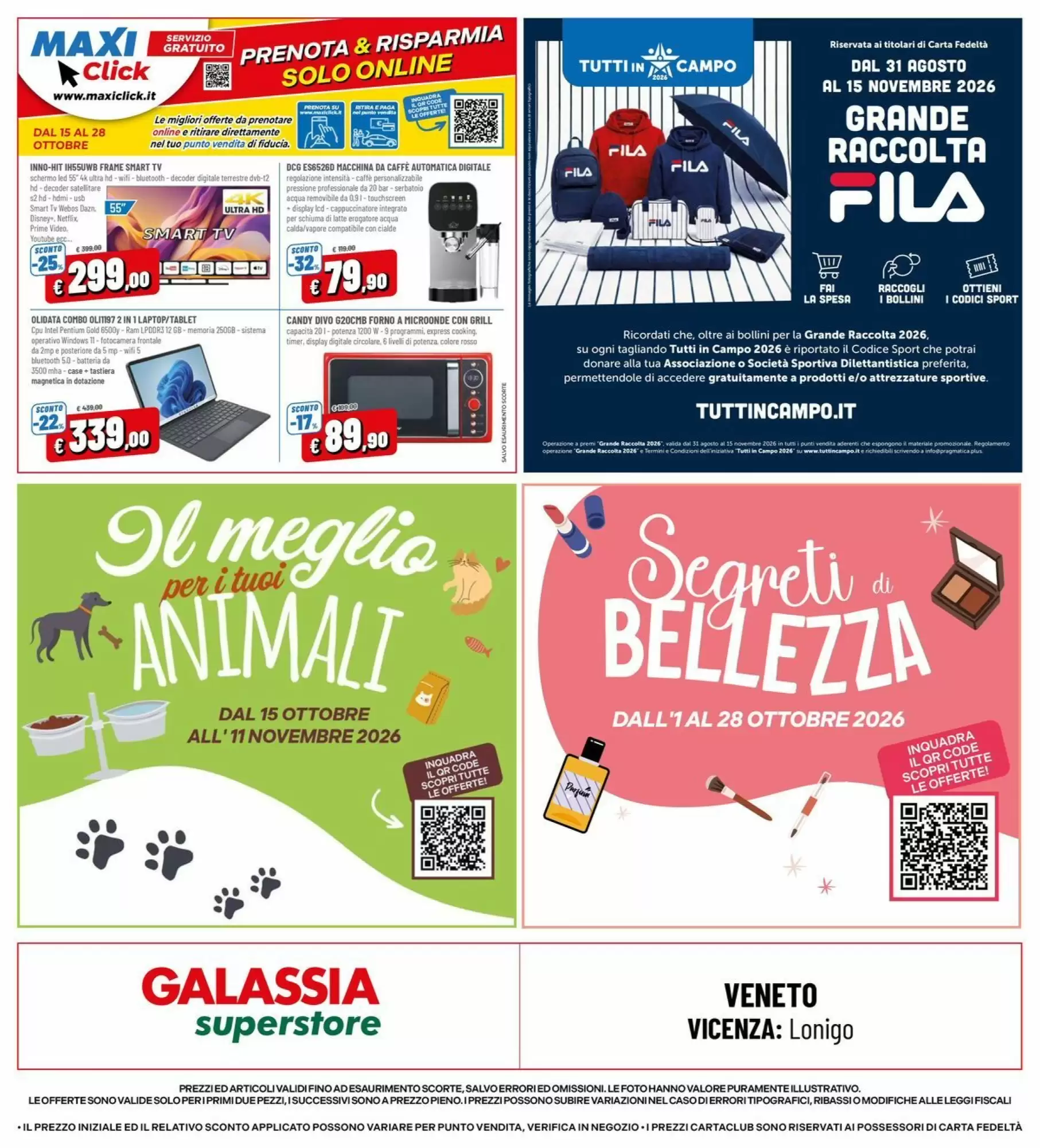 Volantino promozionale Galassia superstore  valide dal 15/10/2026 - Pagina 24.