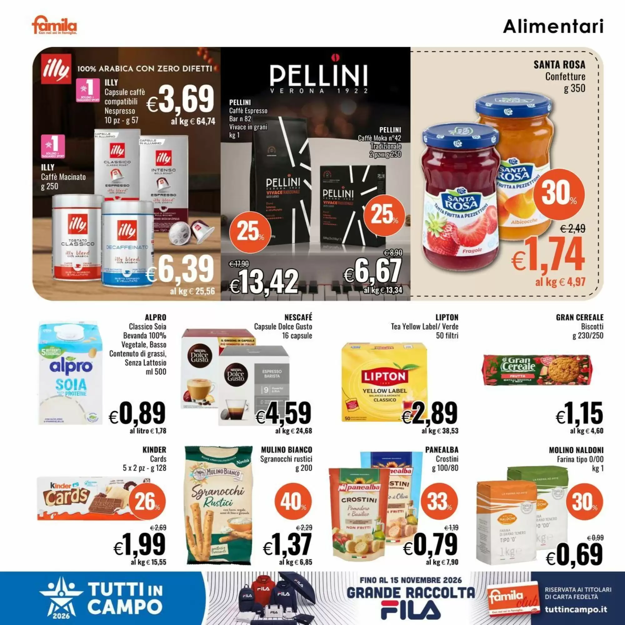 Volantino promozionale Famila  valide dal 15/10/2026 - Pagina 12.