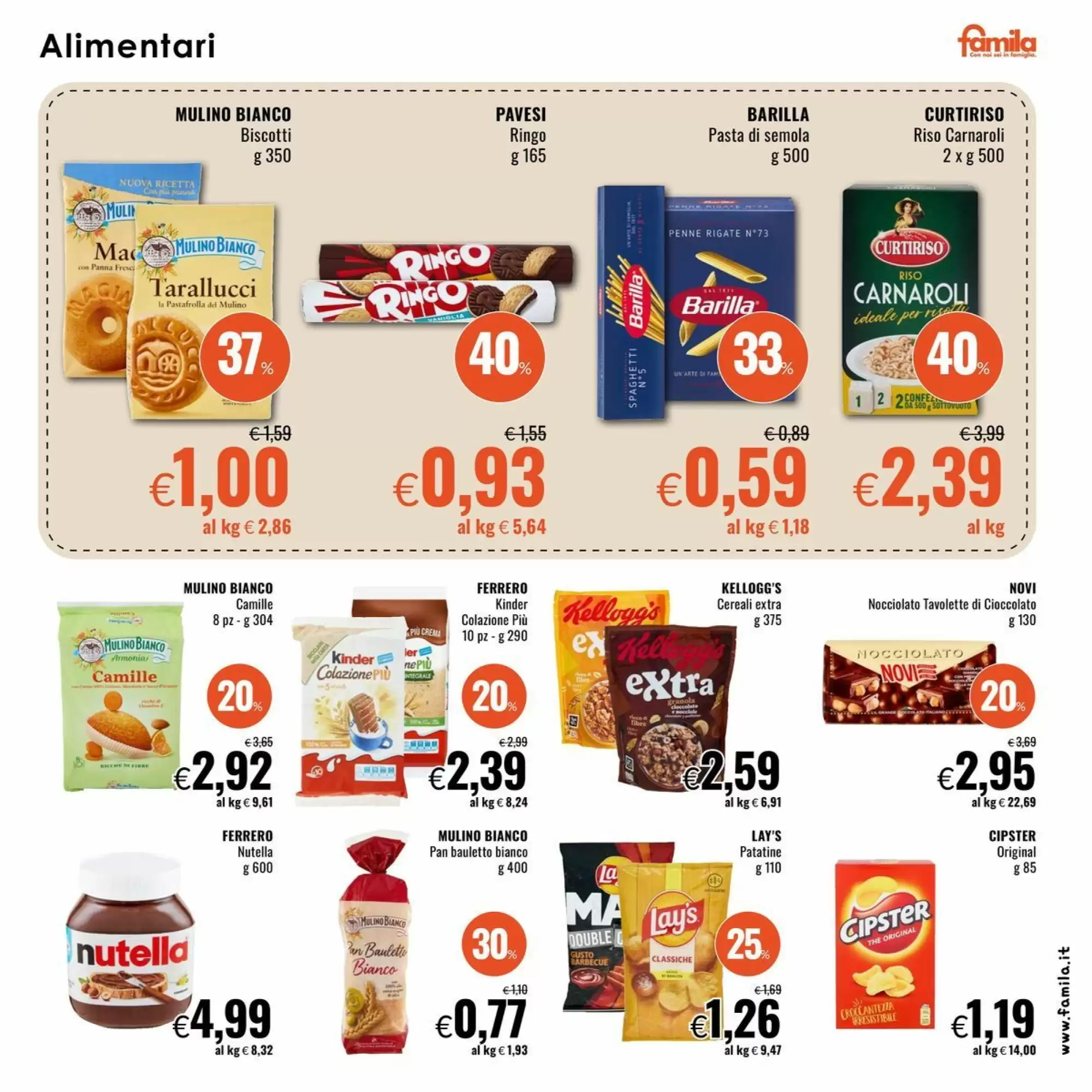 Volantino promozionale Famila  valide dal 15/10/2026 - Pagina 13.