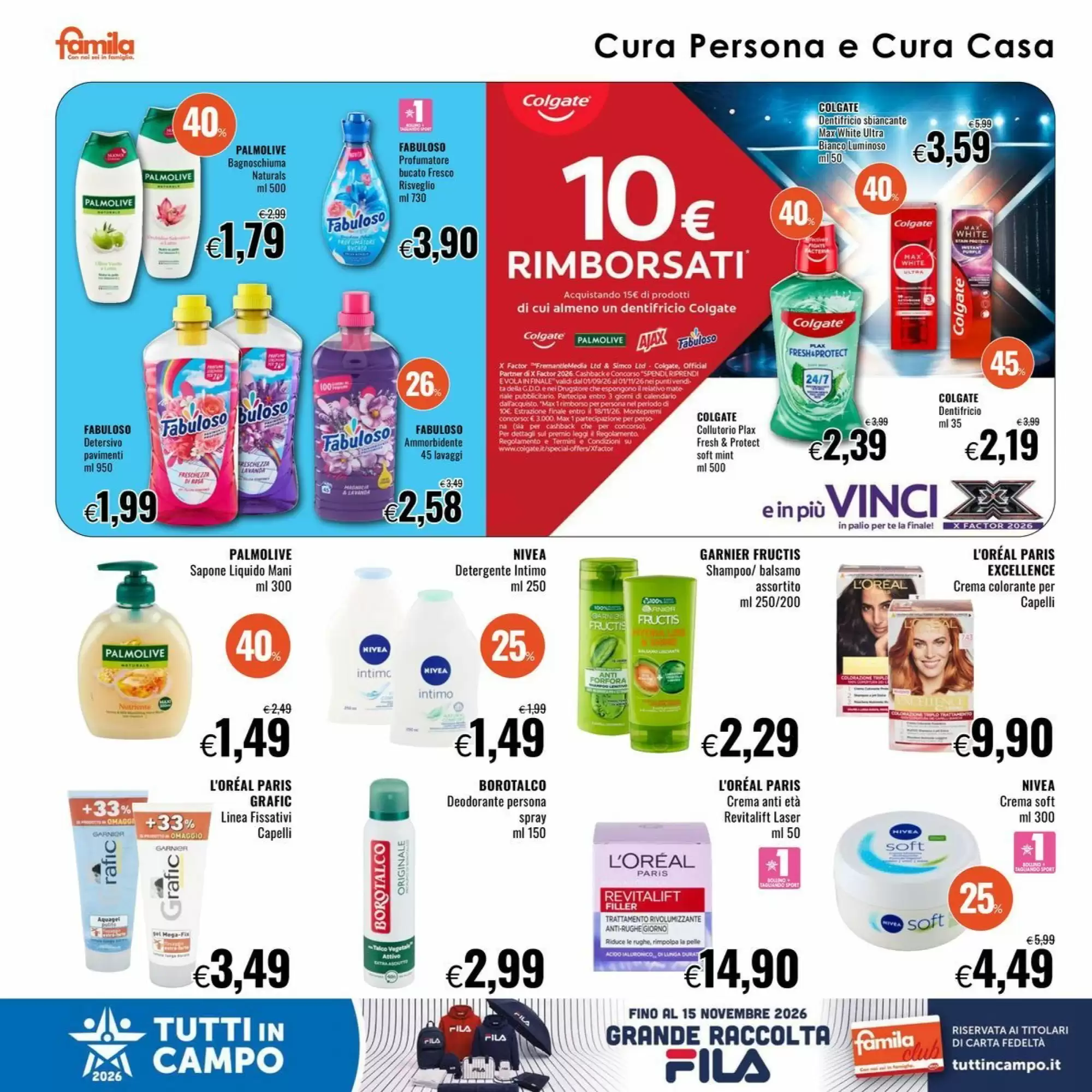 Volantino promozionale Famila  valide dal 15/10/2026 - Pagina 20.