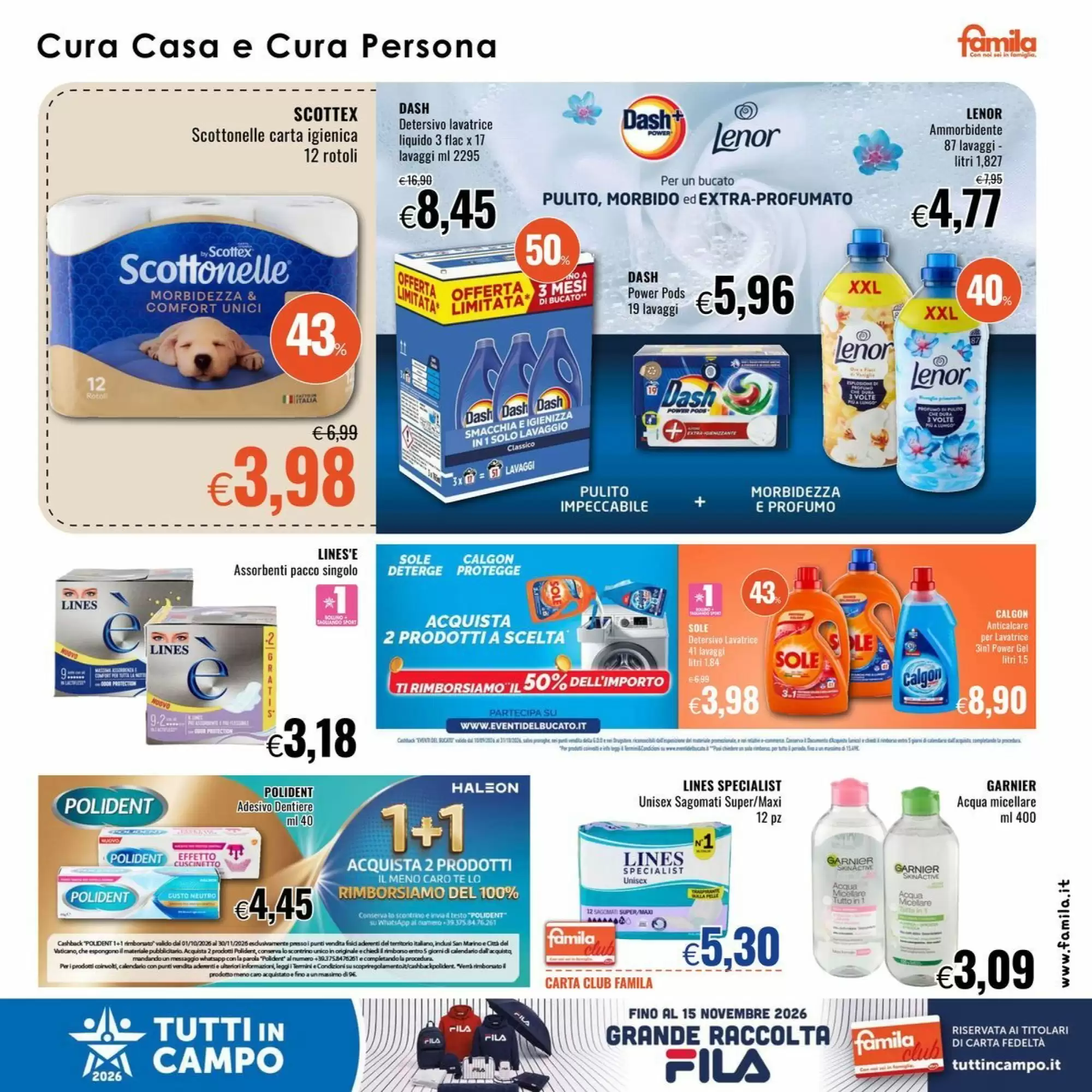 Volantino promozionale Famila  valide dal 15/10/2026 - Pagina 21.