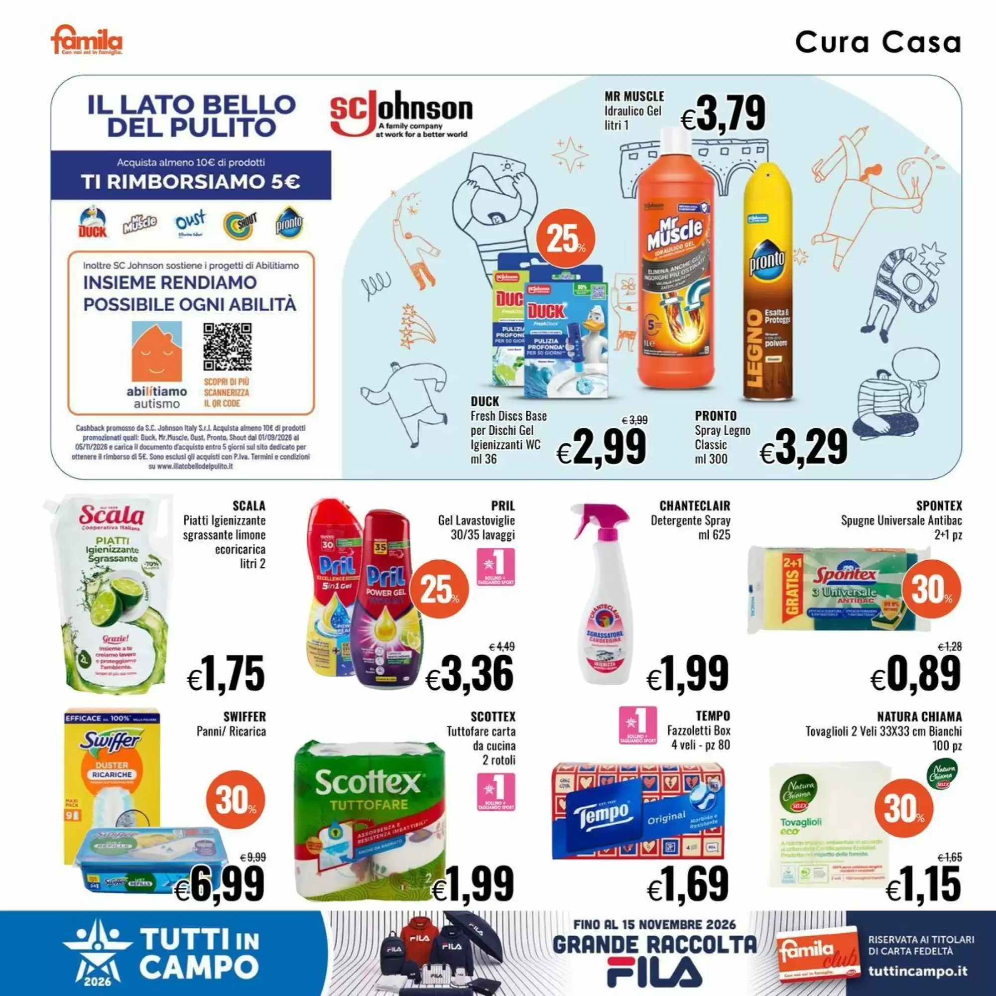 Volantino promozionale Famila  valide dal 15/10/2026 - Pagina 22.